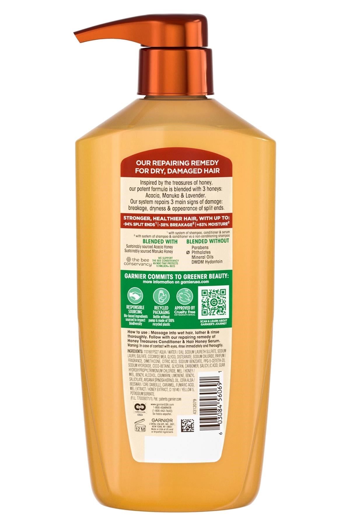 Garnier Whole Blends Bal Özlü Onarıcı Şampuan 828ML
