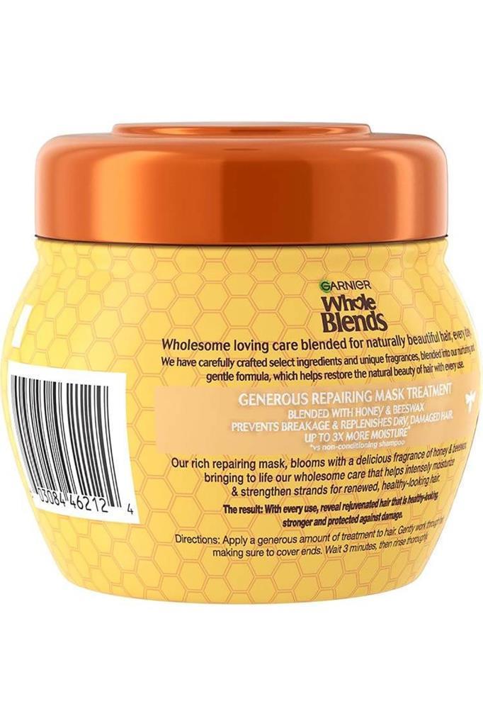 Garnier Whole Blends Bal Özlü Onarıcı Saç Maskesi 300ML