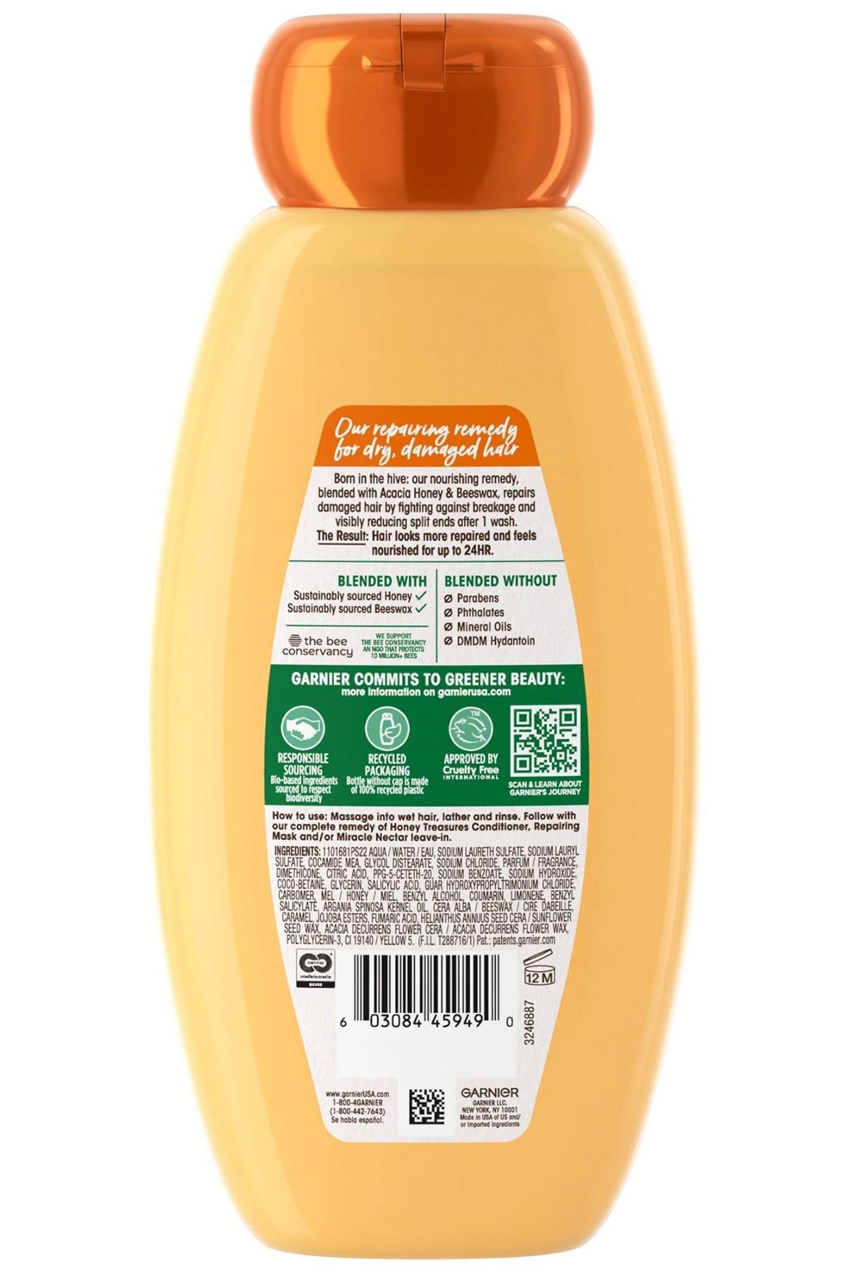 Garnier Whole Blends Bal Özlü Onarıcı Şampuan 370ML