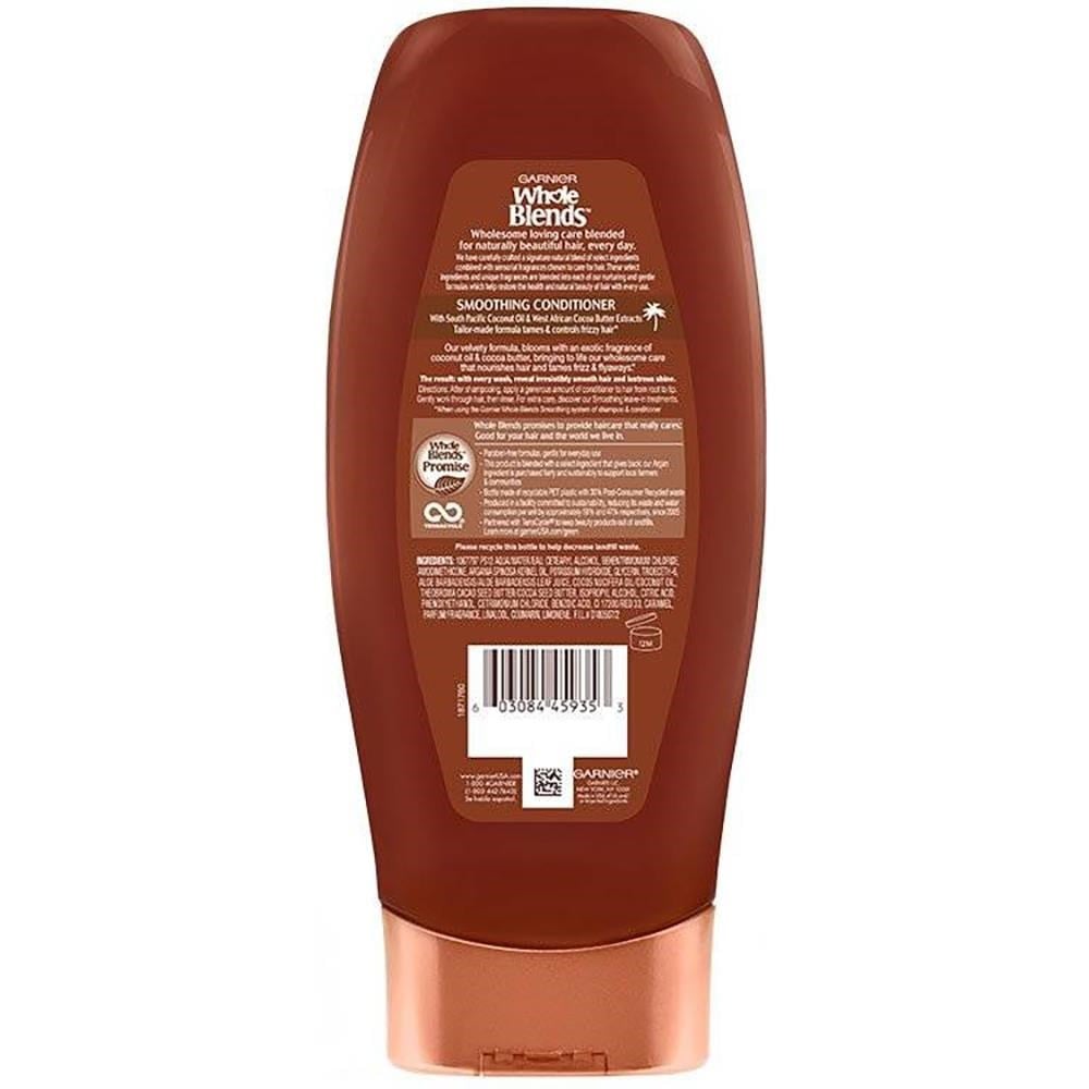 Garnier Whole Blends Hindistan Cevizi ve Kakao Yağı Özlü Pürüzsüzleştirici Saç Kremi 370ML