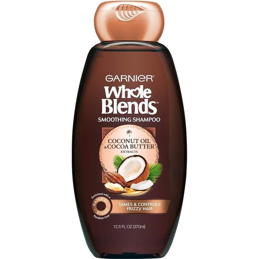 Garnier Whole Blends Hindistan Cevizi ve Kakao Yağı Özlü Pürüzsüzleştirici Şampuan 370ML