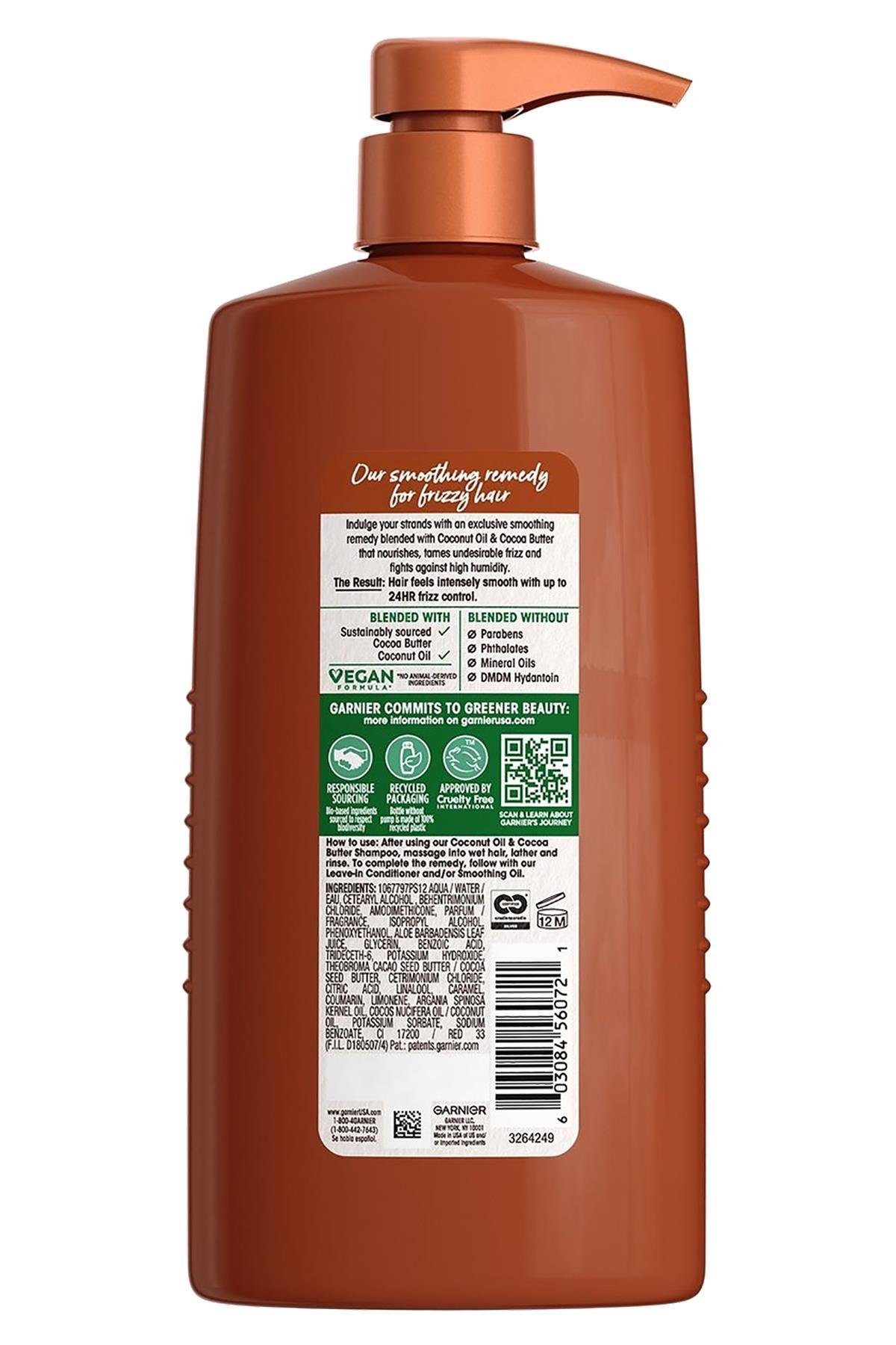 Garnier Whole Blends Hindistan Cevizi ve Kakao Yağı Özlü Pürüzsüzleştirici Saç Kremi 786ML