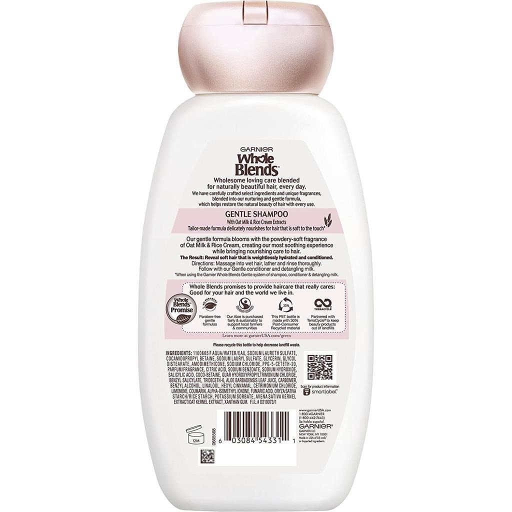 Garnier Whole Blends Yulaf Sütü Özlü Nazik Şampuan 370ML