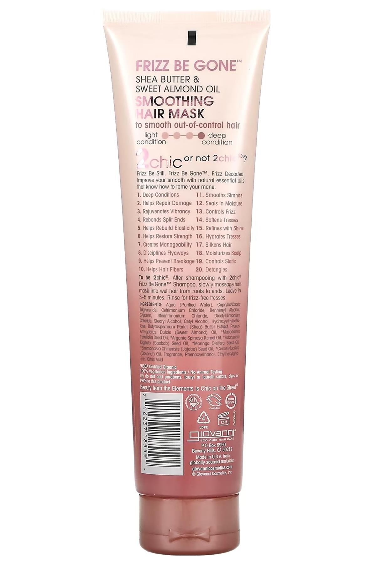 Giovanni 2chic Frizz Be Gone Kabarma Karşıtı Saç Maskesi 150ML
