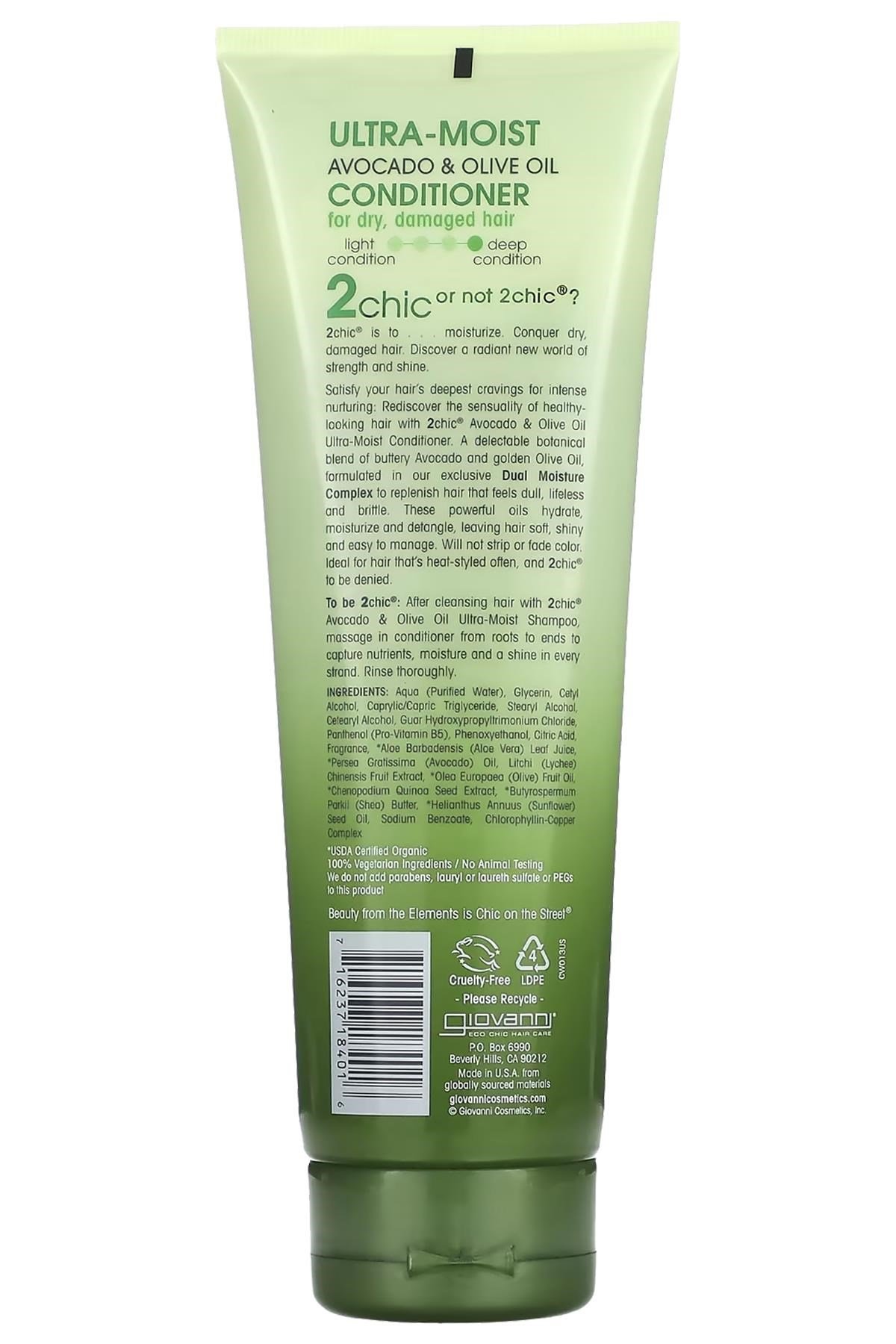 Giovanni 2chic Ultra Moist Nemlendirici Saç Kremi 250ML