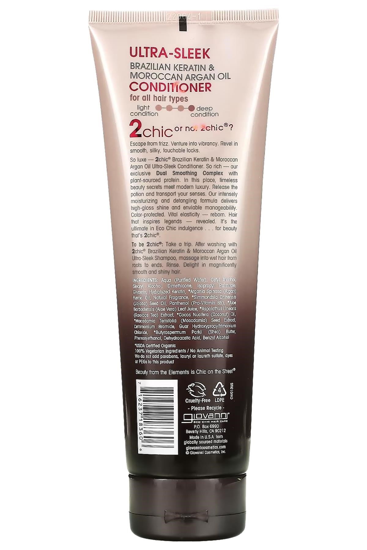 Giovanni 2chic Ultra-Sleek Saç Kremi 250ML
