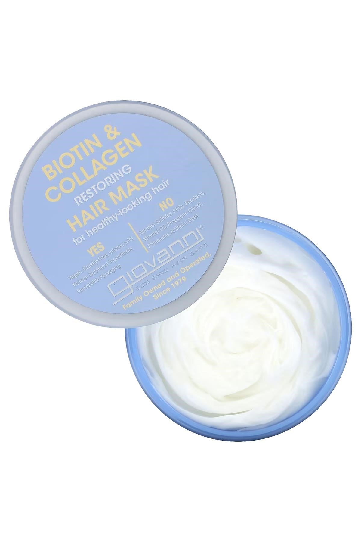 Giovanni Biotin & Collagen Yenileyici Saç Maskesi 295ML