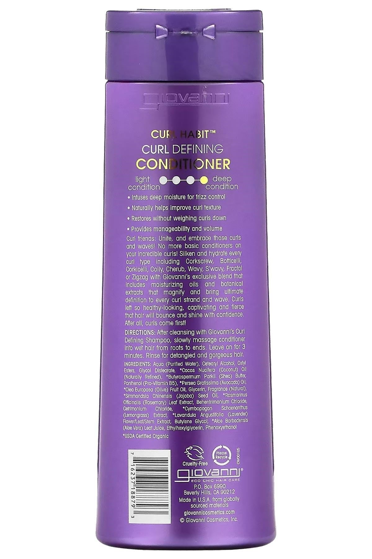 Giovanni Curl Habit Bukle Belirginleştirici Saç Kremi 399ML