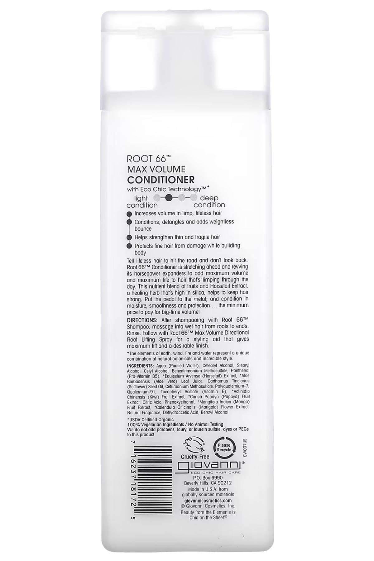 Giovanni Root 66 Hacimlendirici Saç Kremi 250ML