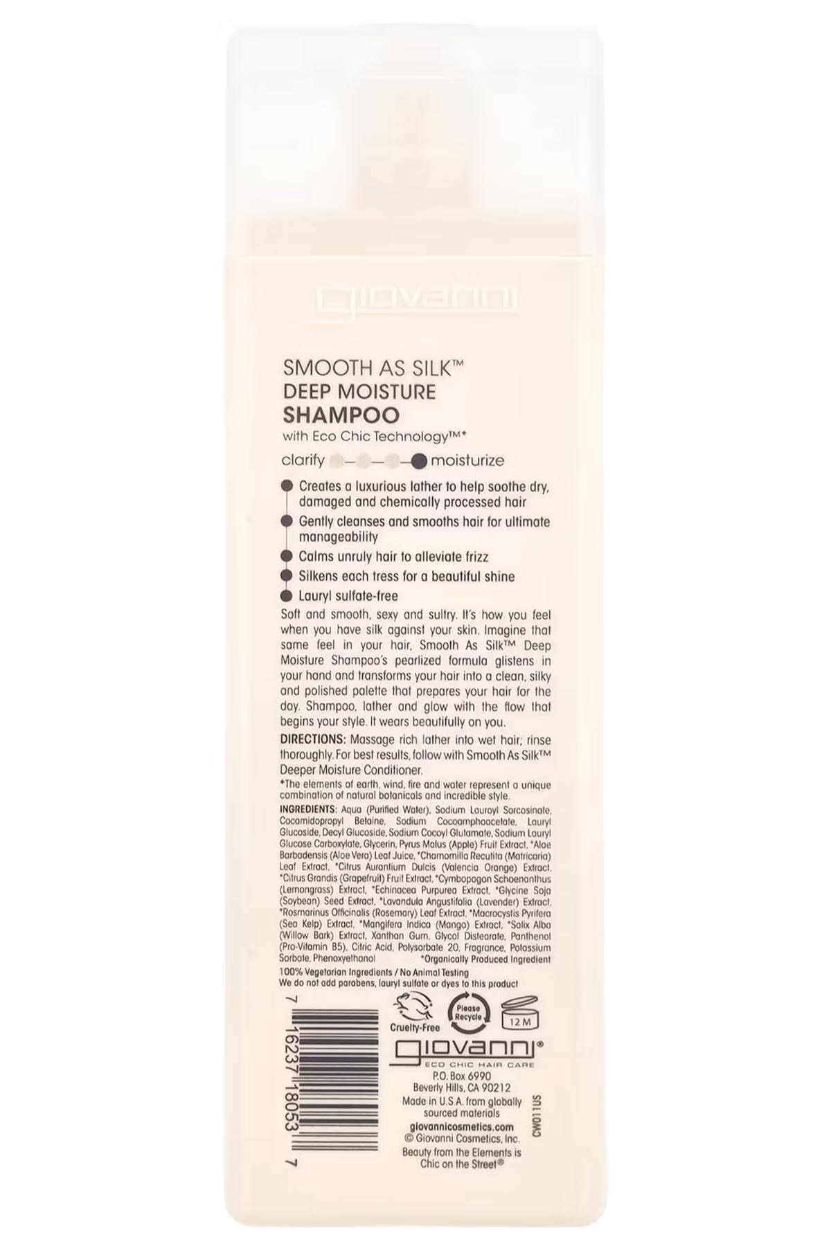 Giovanni Smooth As Silk Nemlendirici Şampuan 250ML