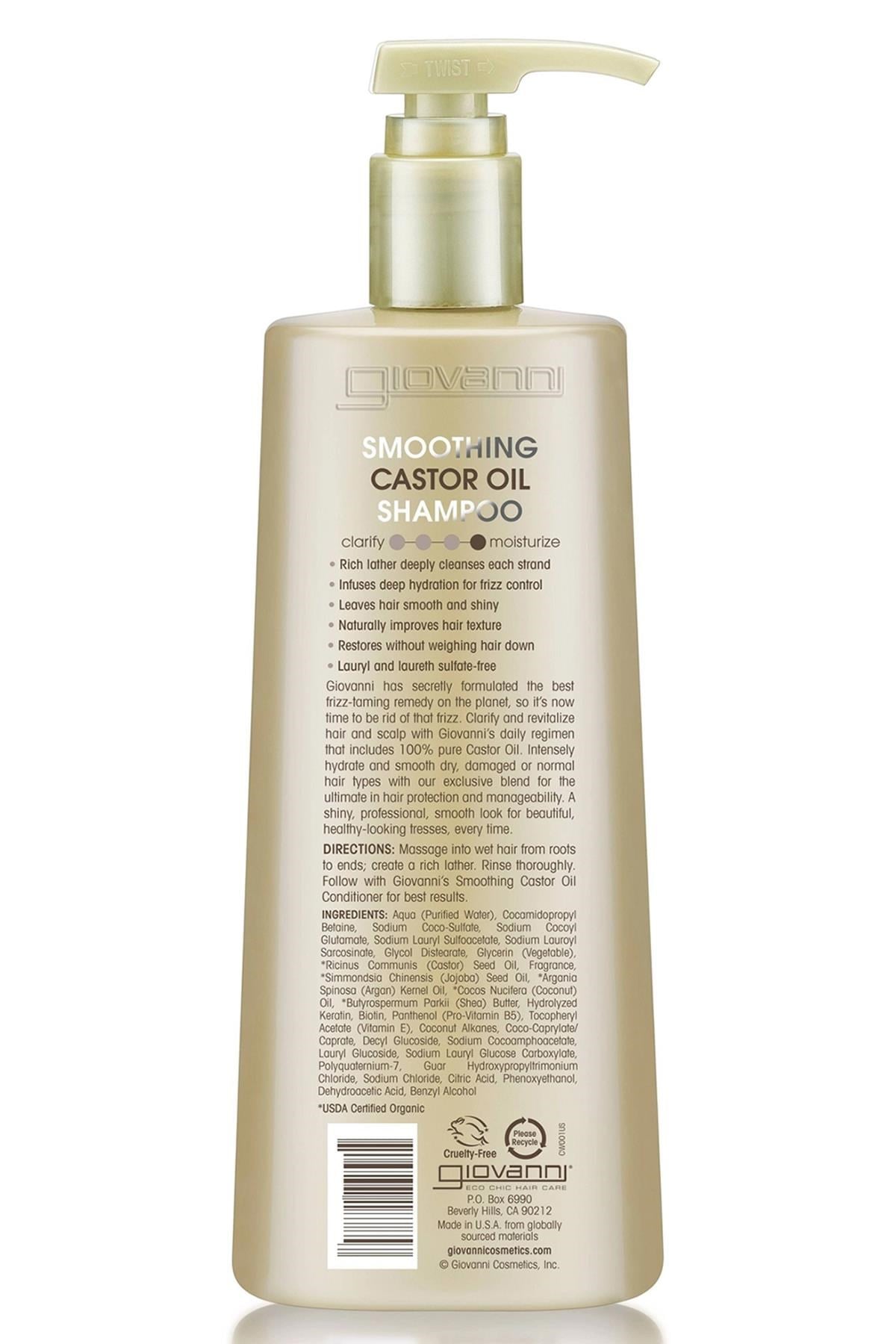 Giovanni Smoothing Castor Oil Şampuan 710ML
