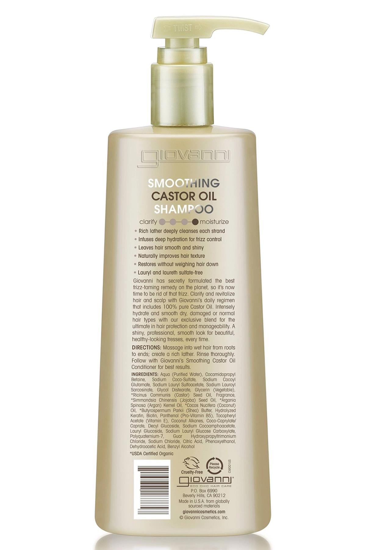 Giovanni Smoothing Castor Oil Şampuan 710ML