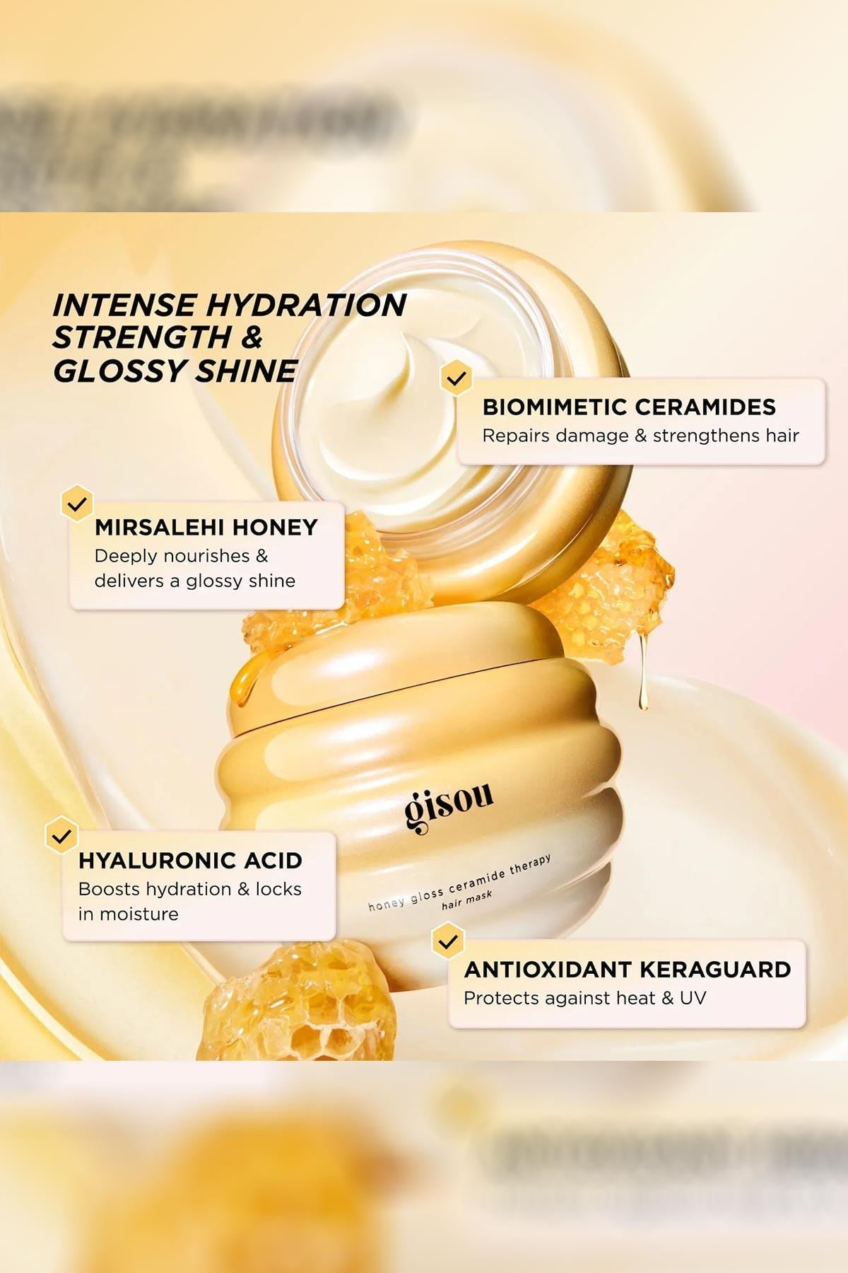 Gisou Honey Gloss Ceramide Therapy Saç Maskesi 75ML