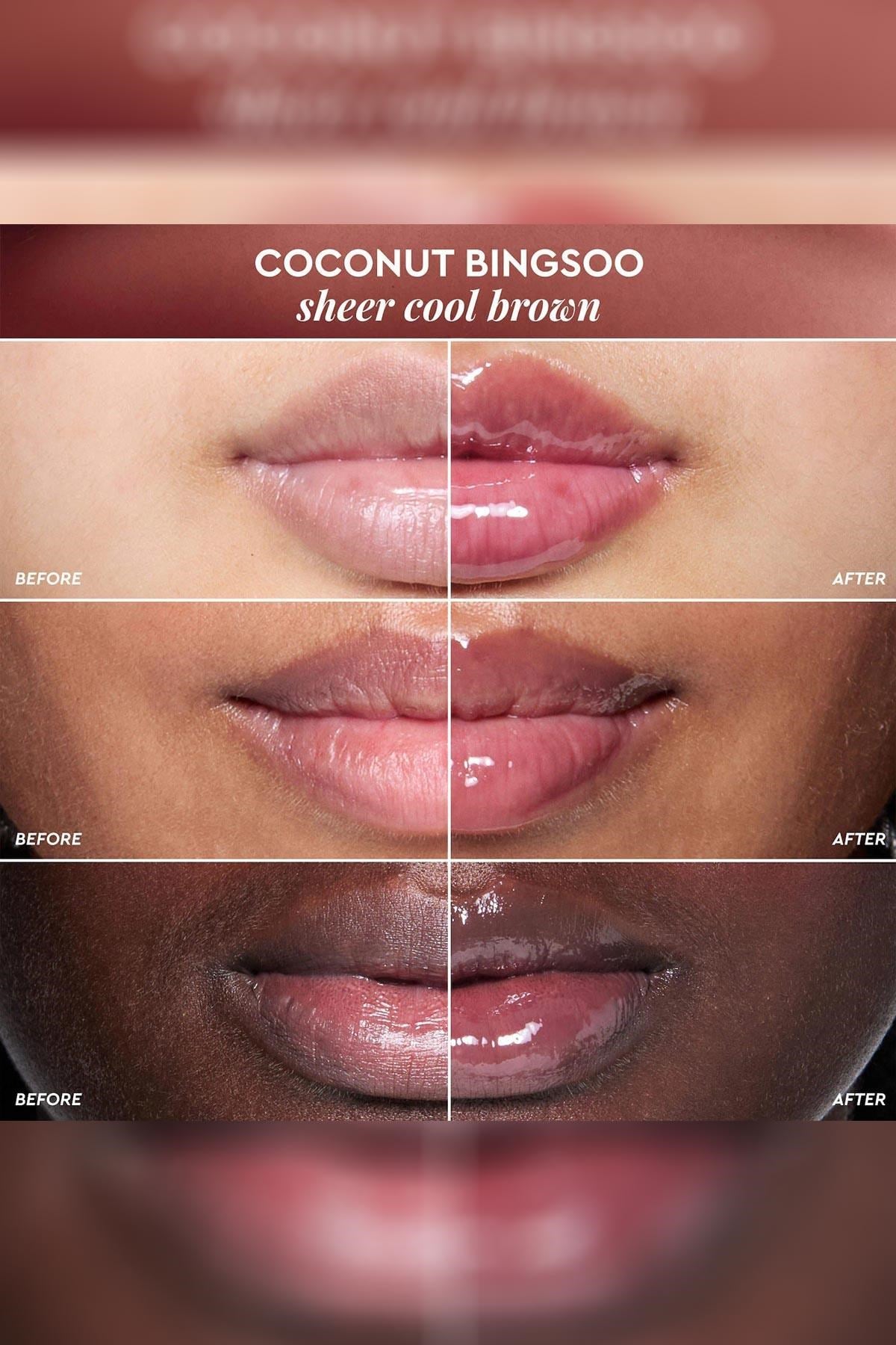 Glow Recipe Glass Balm Parlak Bitişli Nemlendirici Dudak Balmı Coconut Bingsoo 15GR