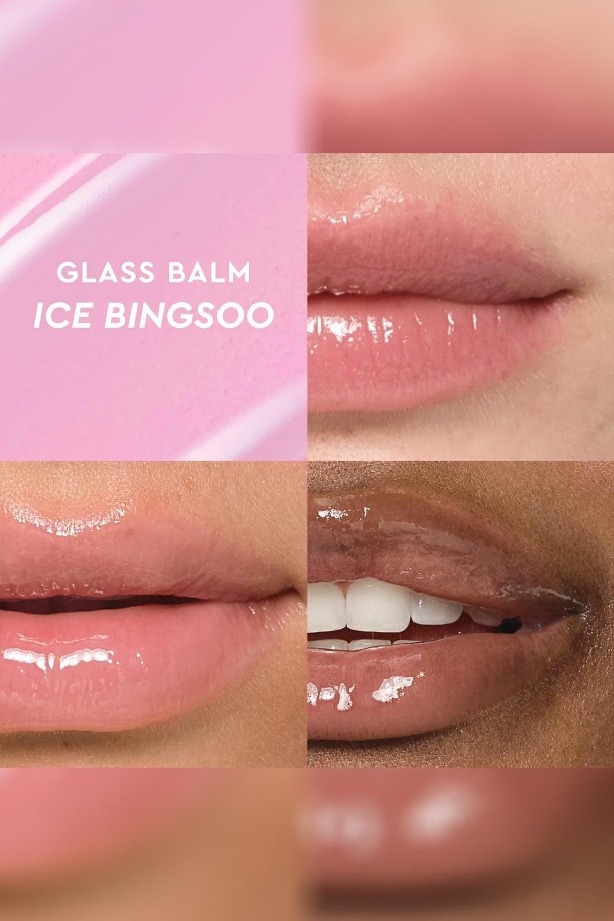 Glow Recipe Glass Balm Parlak Bitişli Nemlendirici Dudak Balmı Ice Bingsoo 15GR