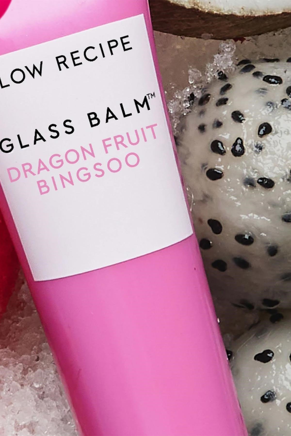 Glow Recipe Glass Balm Parlak Bitişli Nemlendirici Dudak Balmı Dragon Fruit Bingsoo 15GR