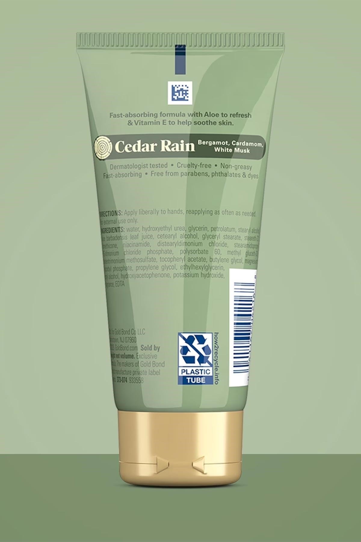 Gold Bond Cedar Rain Canlandırıcı ve Nemlendirici El Kremi 85GR