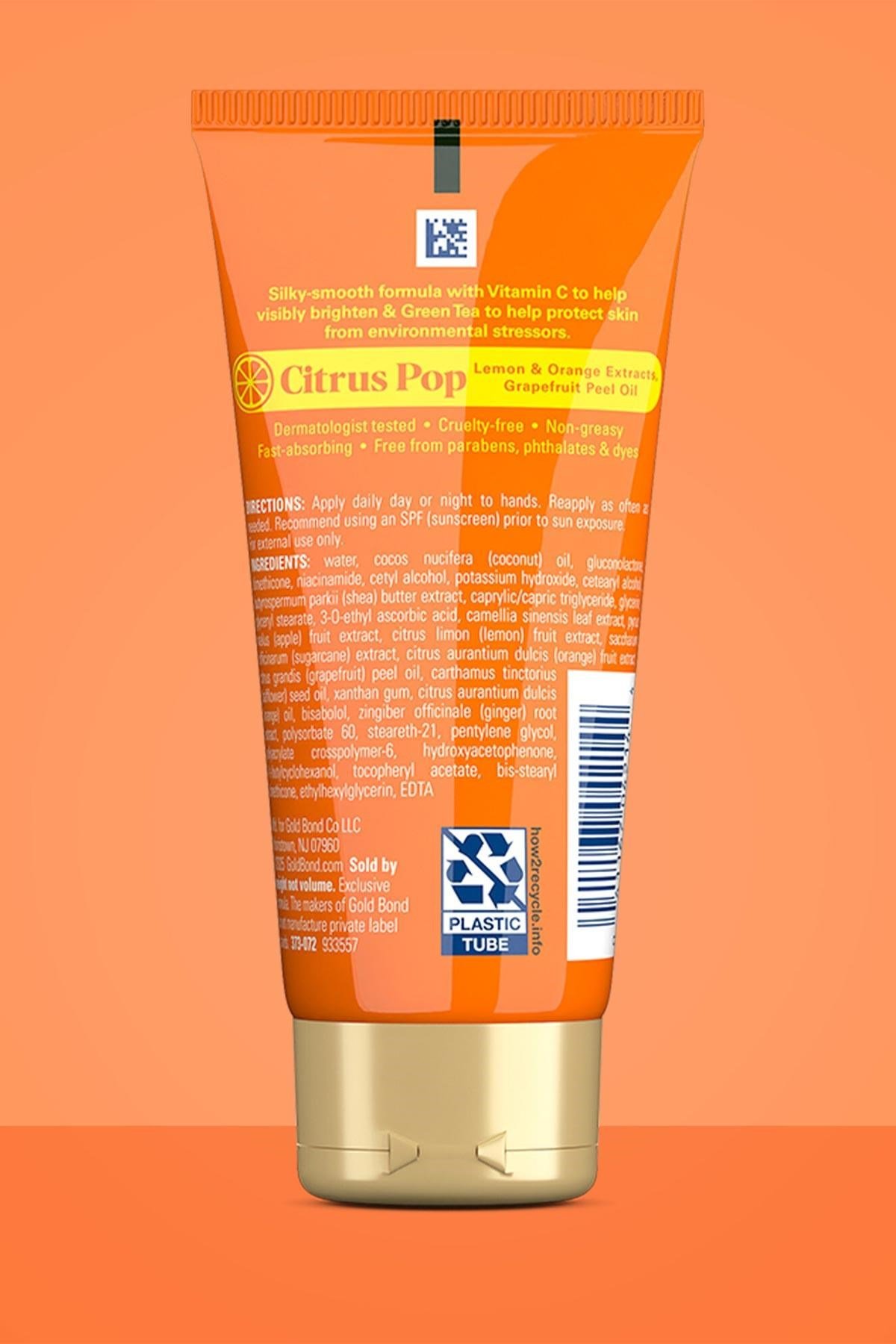 Gold Bond Citrus Pop Aydınlatıcı ve Nemlendirici El Kremi 85GR