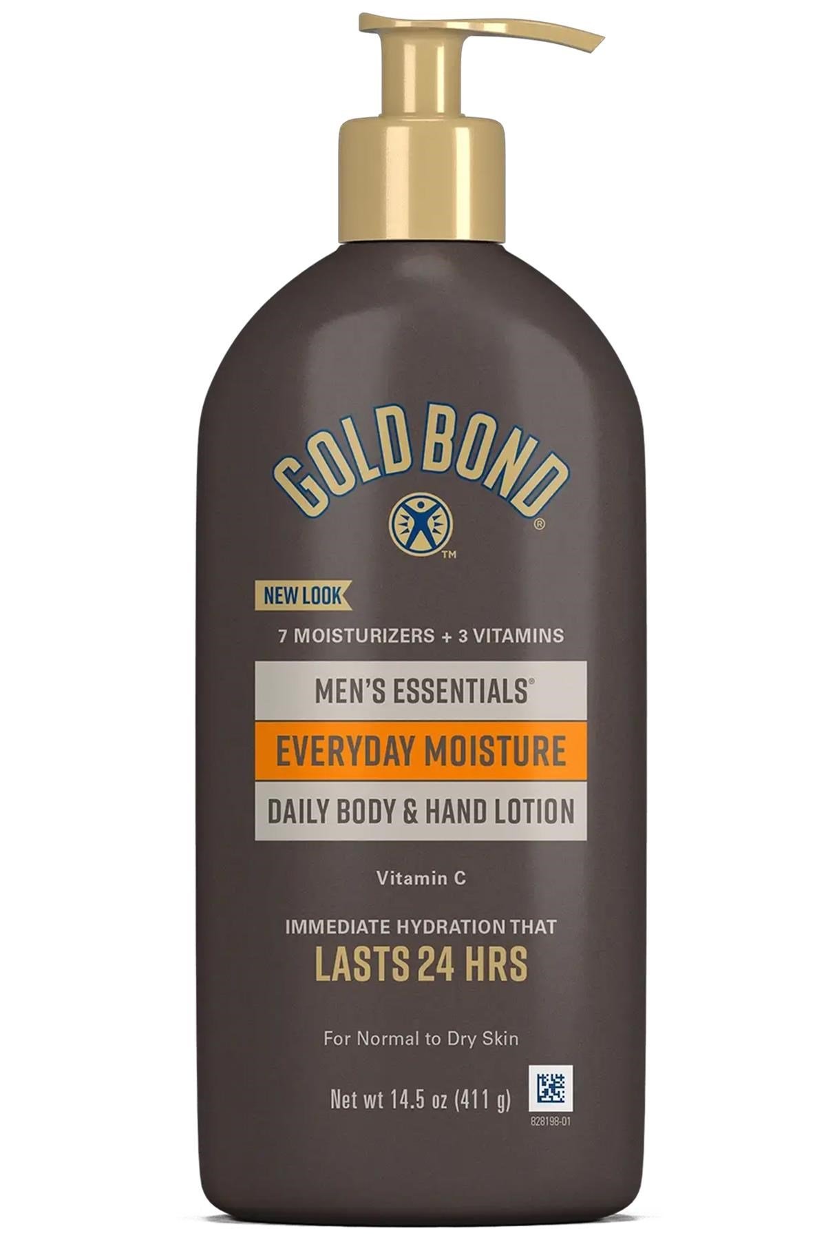 Gold Bond Mens Essentials Günlük Nemlendirici Vücut ve El Losyonu 411GR