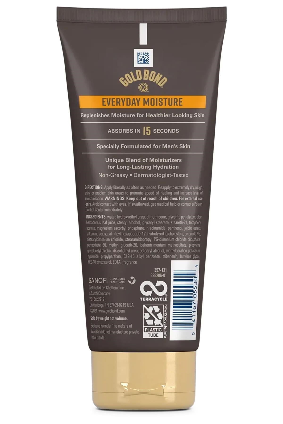Gold Bond Mens Essentials Günlük Nemlendirici Vücut ve El Kremi 184GR