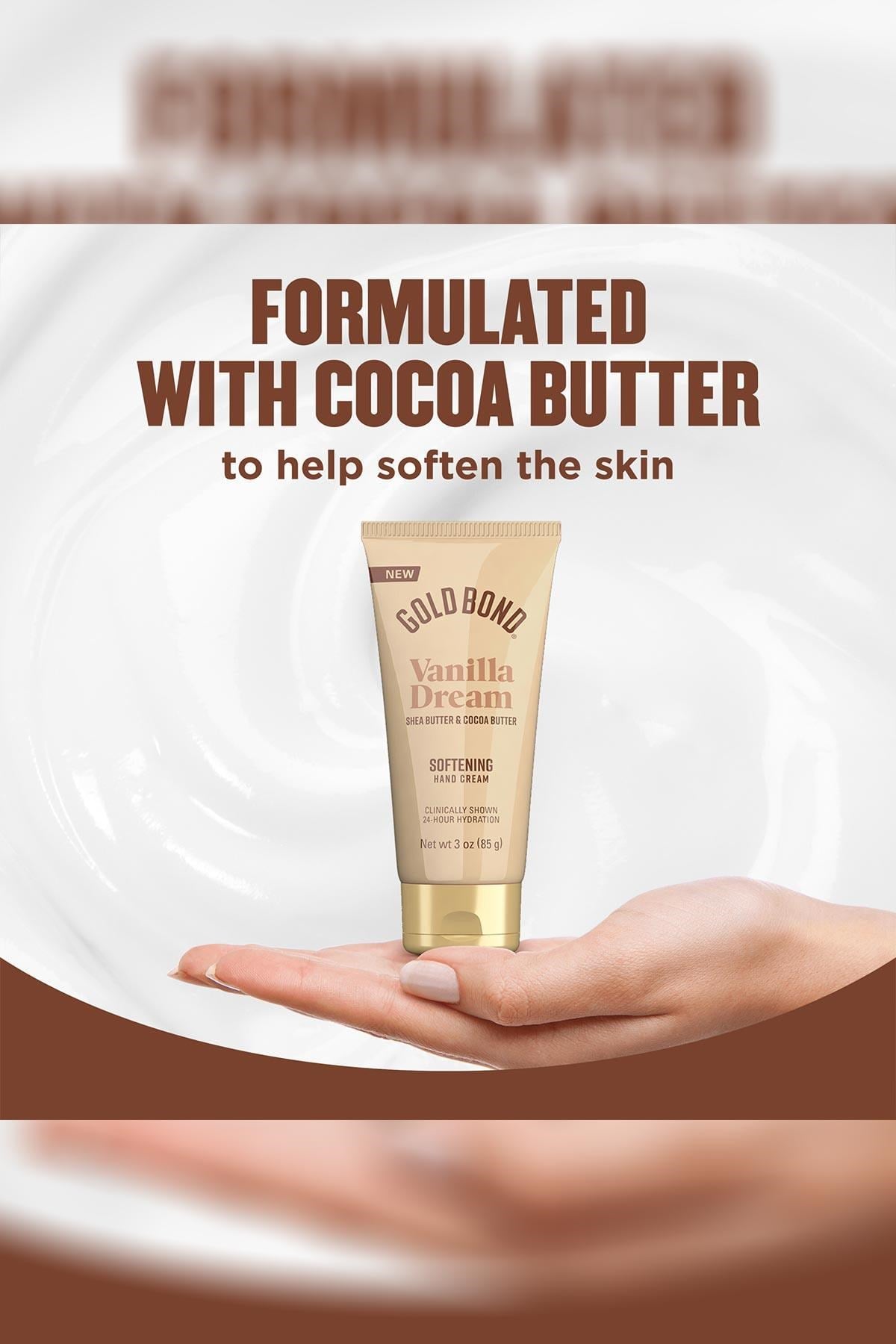 Gold Bond Vanilla Dream Yumuşatıcı ve Nemlendirici El Kremi 85GR