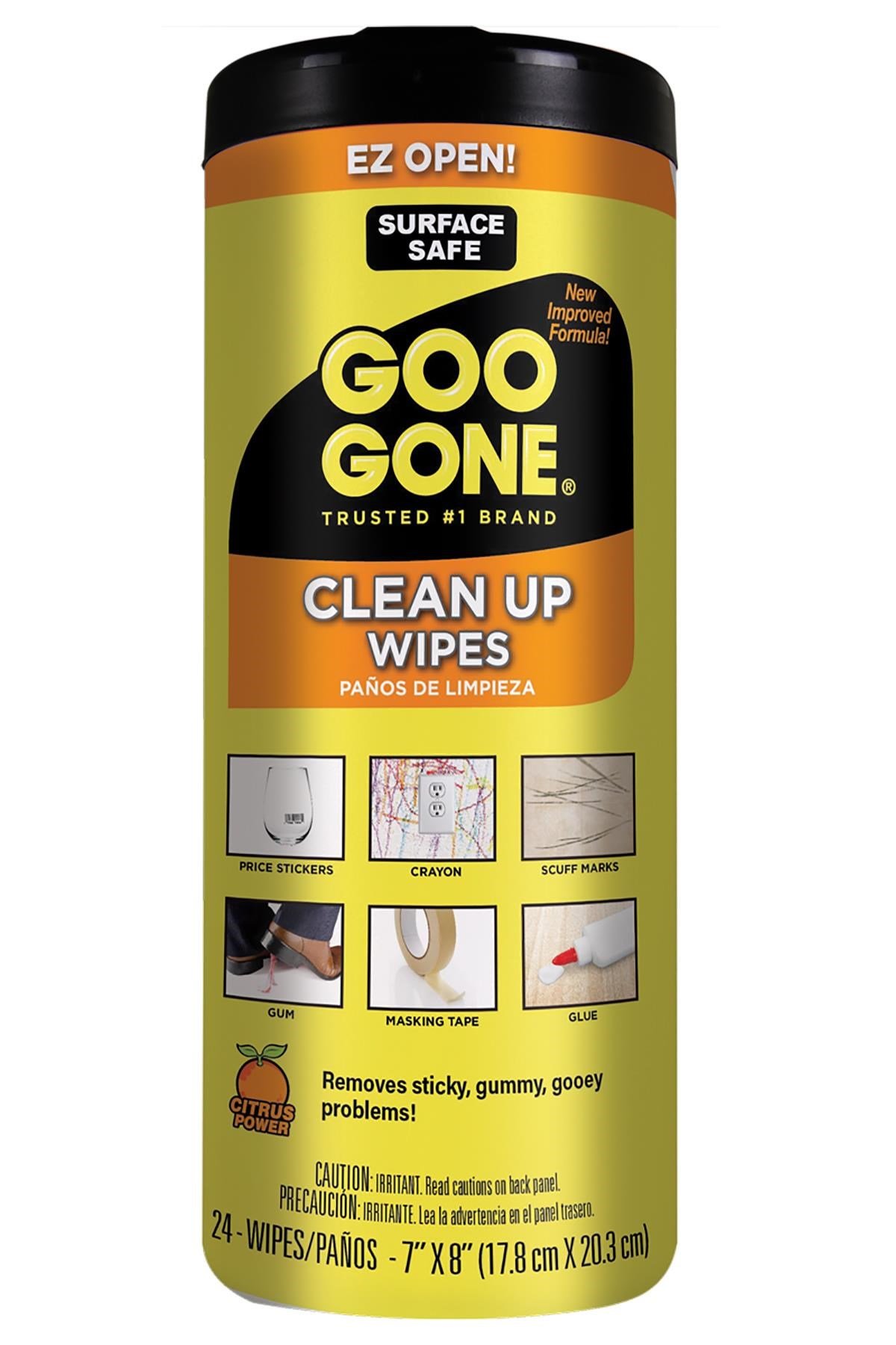 Goo Gone Original Yapışkan ve Kalıntı Temizleyici Mendil 24 Adet