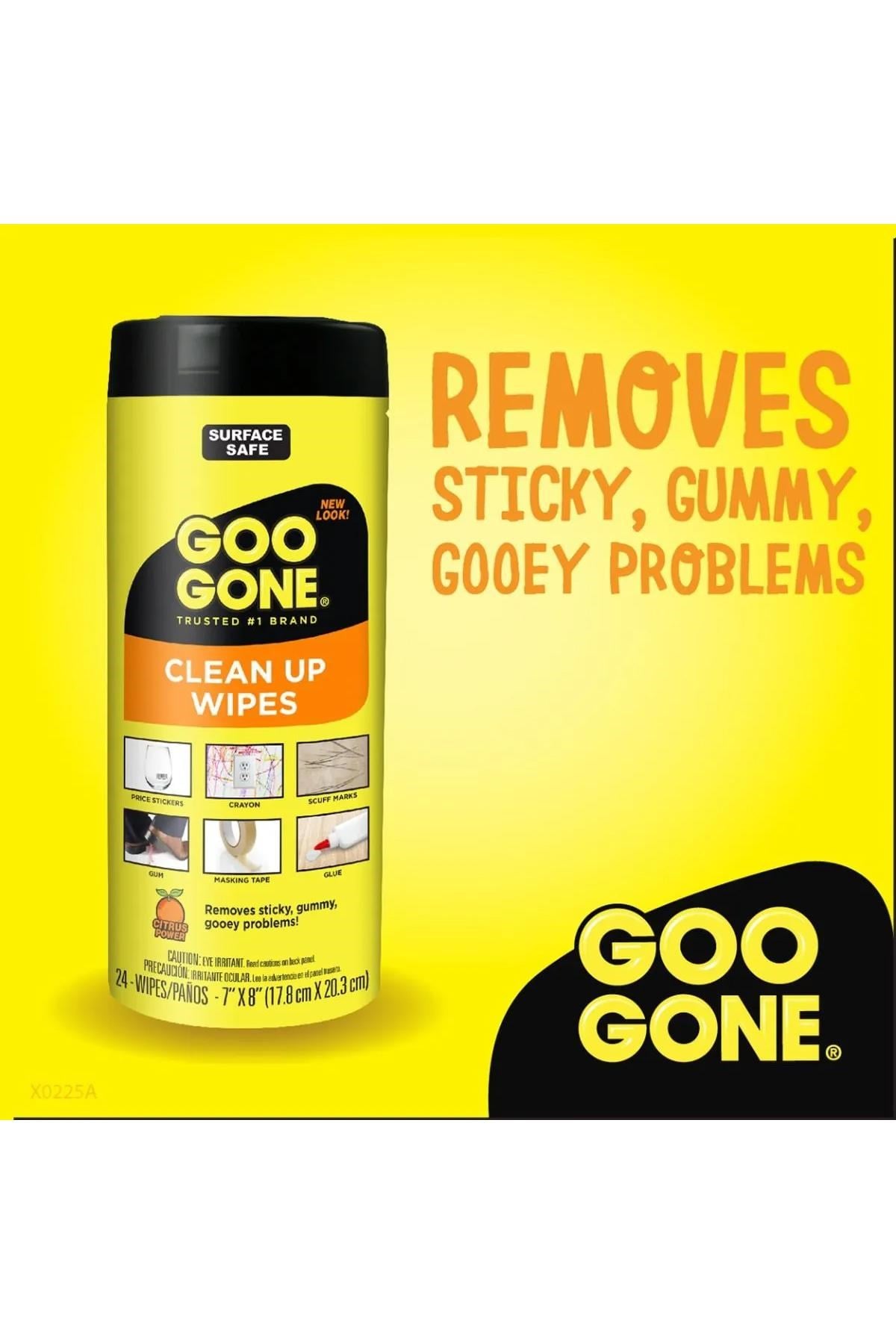 Goo Gone Original Yapışkan ve Kalıntı Temizleyici Mendil 24 Adet