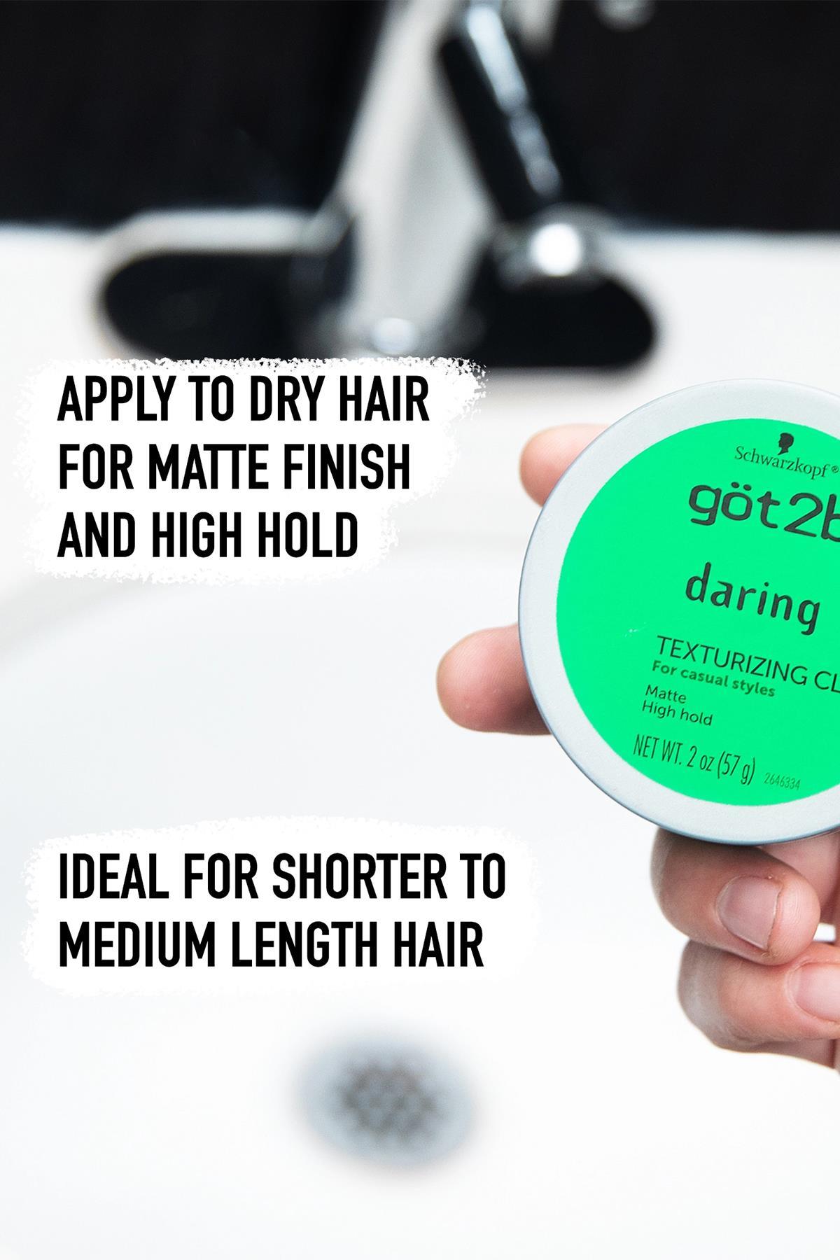 GOT2B Daring Texturizing Clay Şekillendirici Saç Kremi 57GR