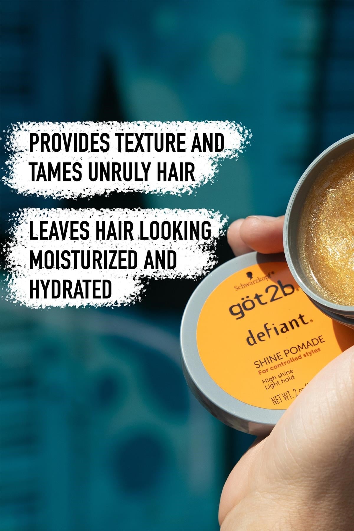 GOT2B Defiant Shine Pomade Şekillendirici Saç Kremi 57GR