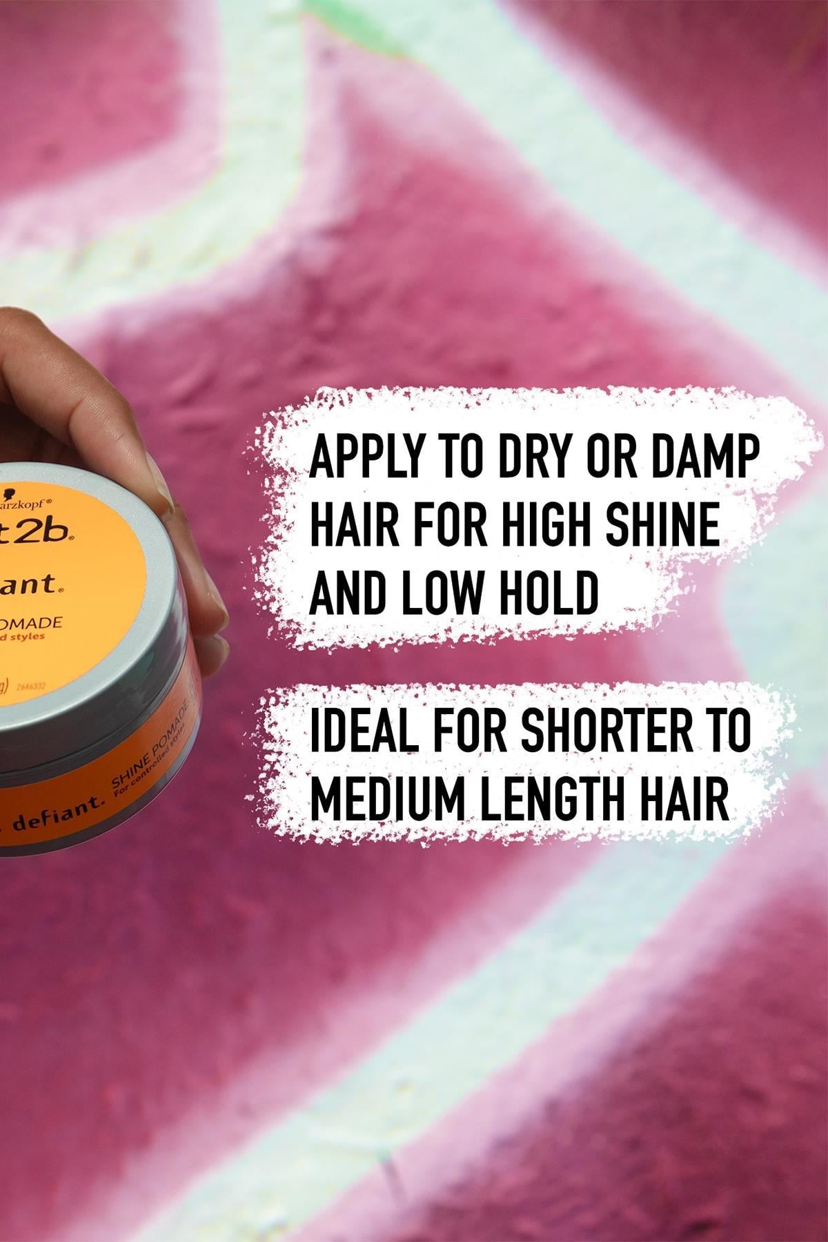 GOT2B Defiant Shine Pomade Şekillendirici Saç Kremi 57GR