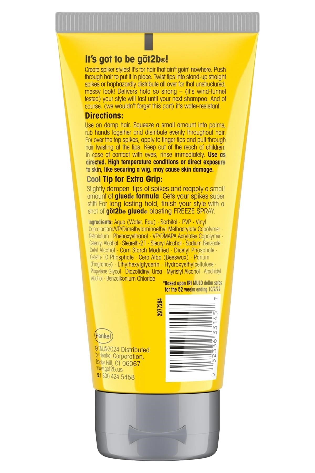 GOT2B Glued Güçlü Tutuşlu Şekillendirici Jöle 170GR
