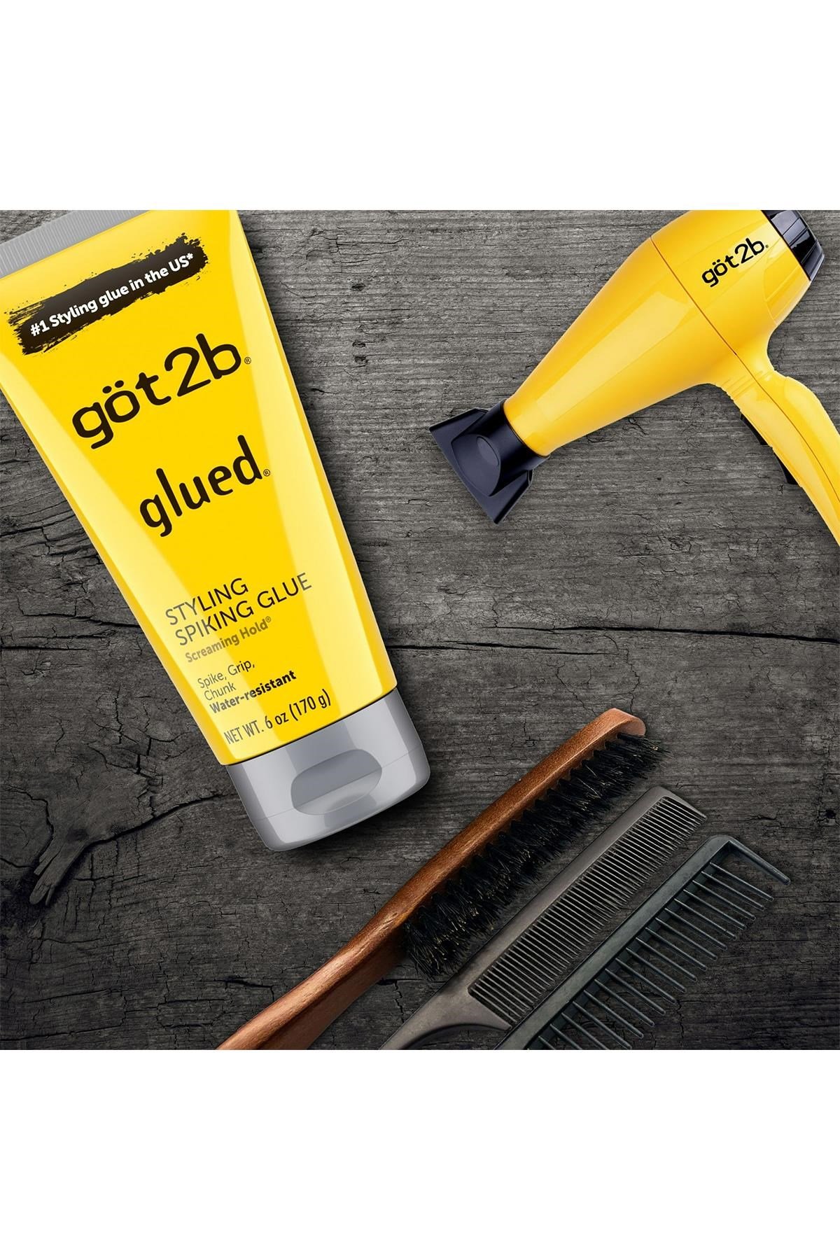 GOT2B Glued Güçlü Tutuşlu Şekillendirici Jöle 170GR