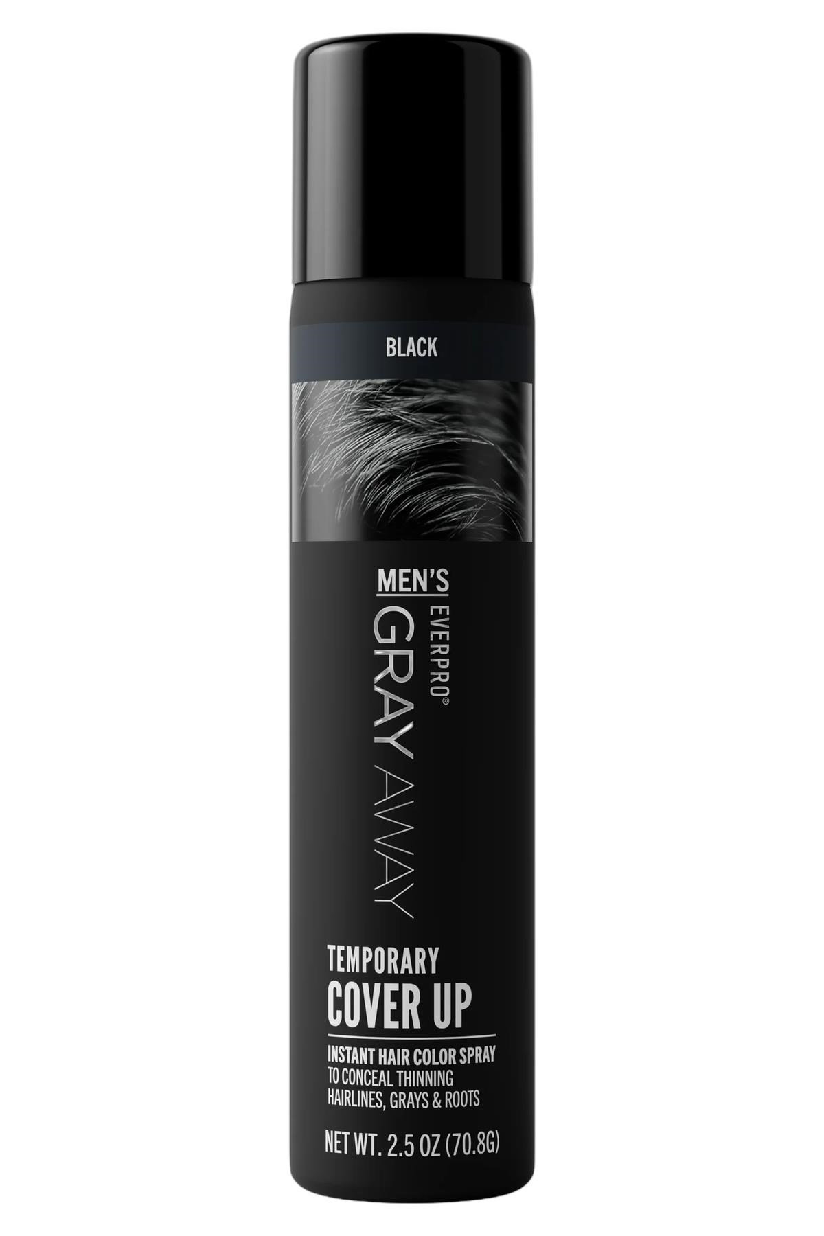 Gray Away Siyah Saçlar İçin Gri-Beyaz Kapatıcı Sprey 70.8GR