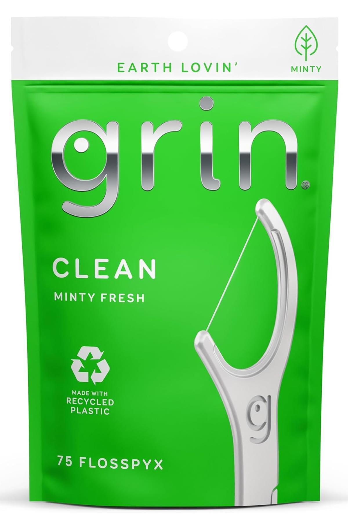 Grin Clean Çatal Diş İpi Kürdanlı 75 Adet