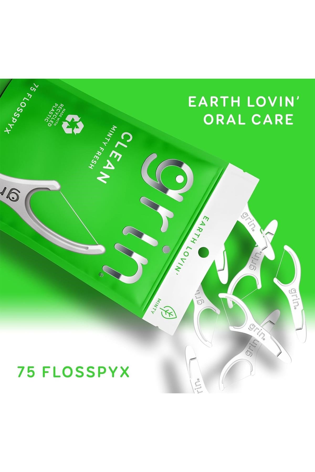 Grin Clean Çatal Diş İpi Kürdanlı 75 Adet
