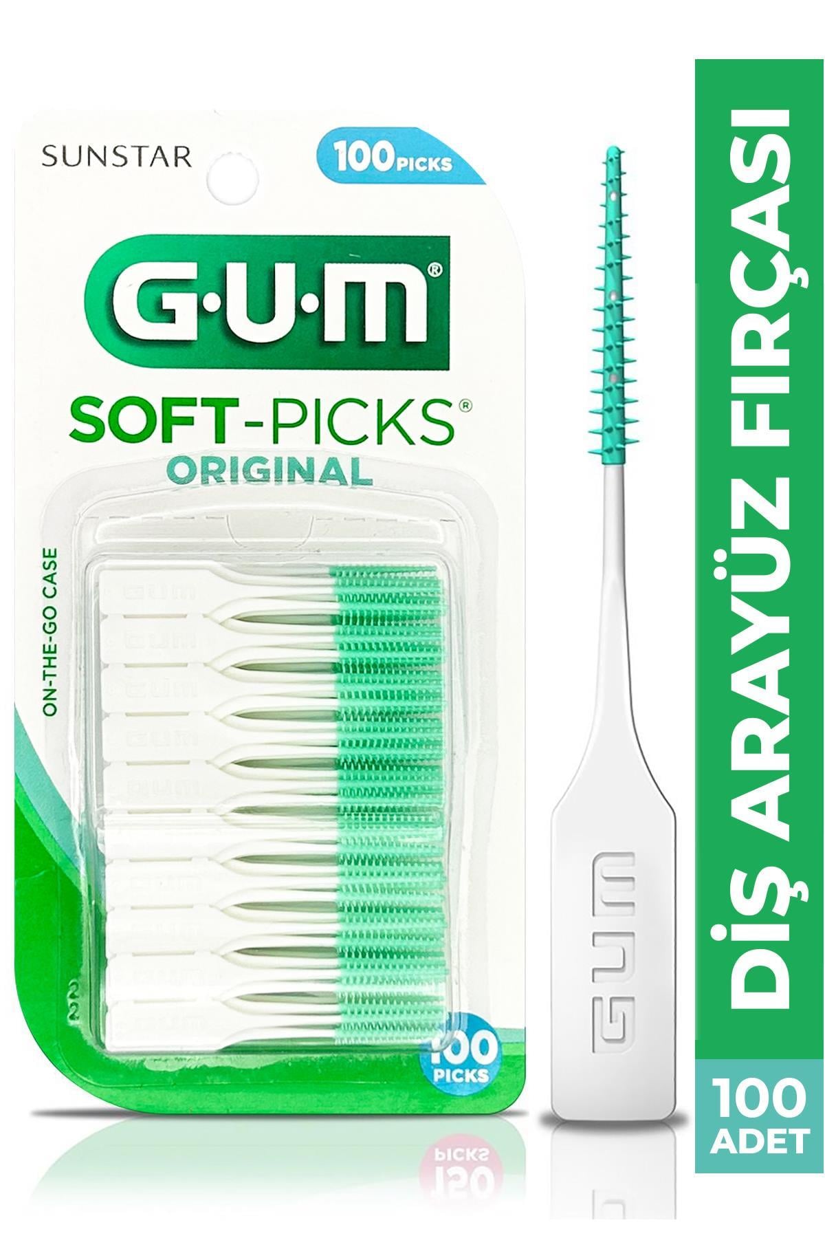 GUM Soft Picks Ara Yüz Fırçası 100 Adet