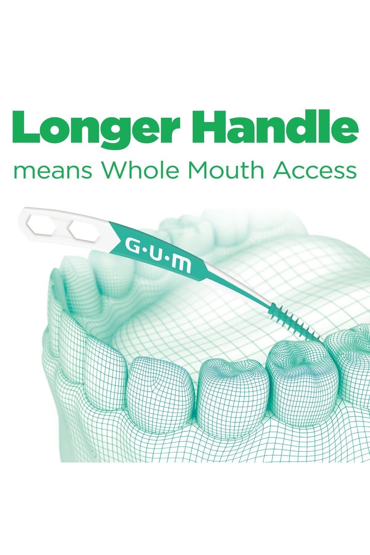 GUM Soft Picks Eğimli Ara Yüz Fırçası 60 Adet