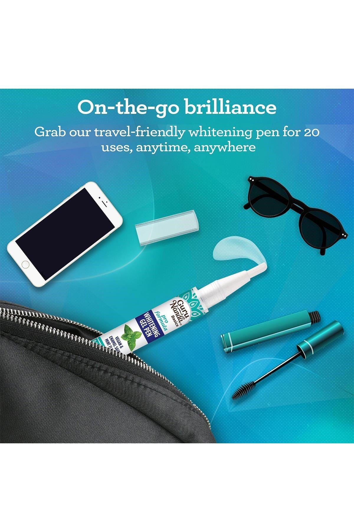 GuruNanda Whitening Gel Pen Diş Beyazlatma Kalemi Jel 1.8ML