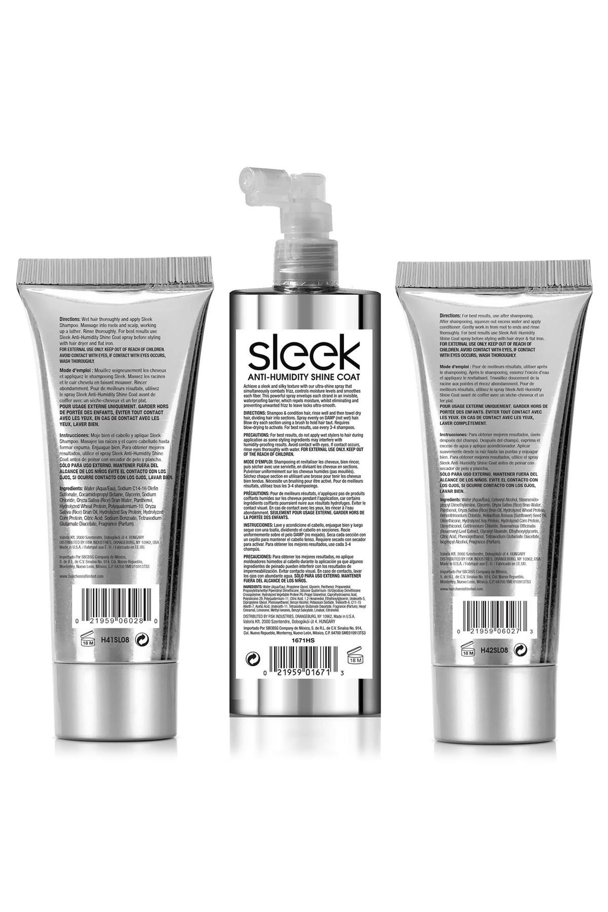 Hair Chemist Sleek Nem ve Elektriklenme Karşıtı Saç Bakım Seti