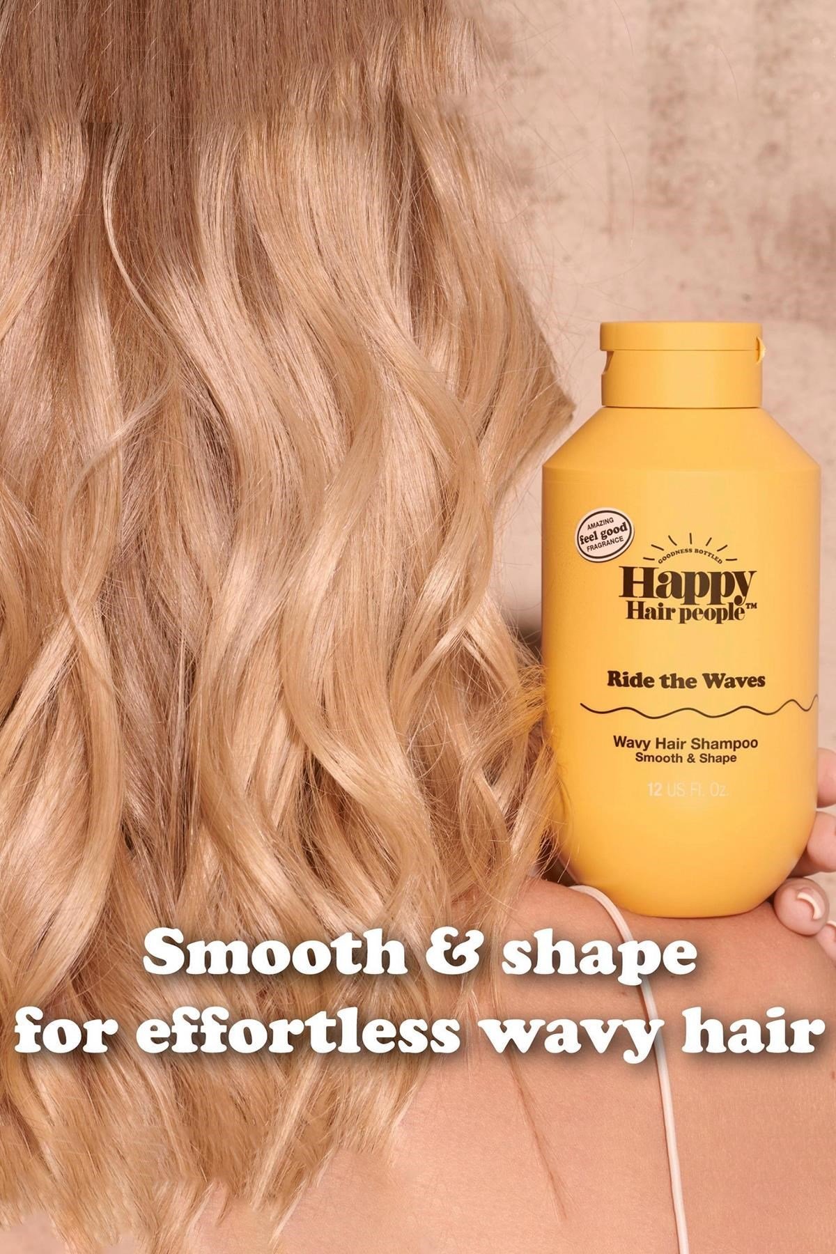 Happy Hair People Dalgalı Saç Şampuanı 355ML