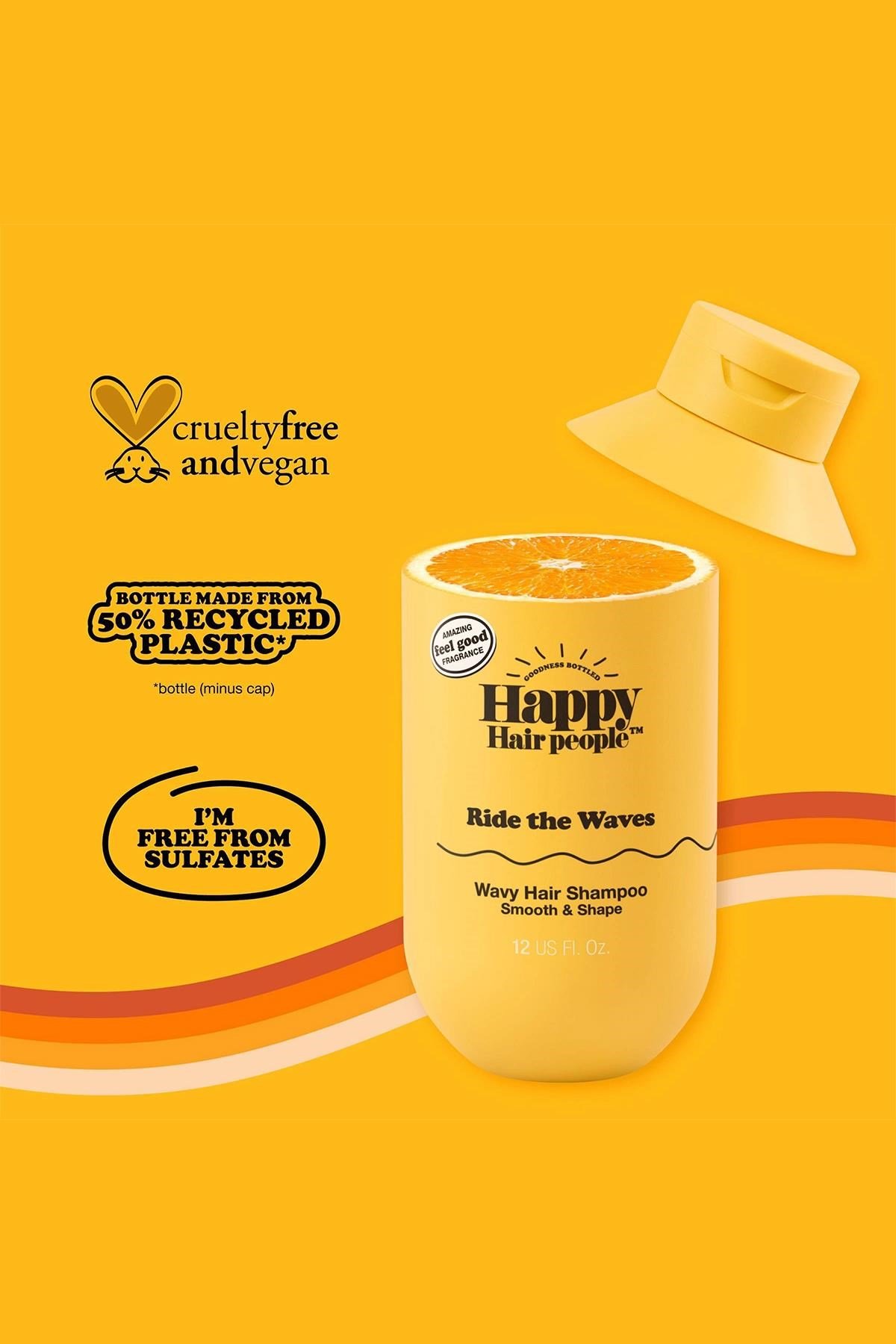 Happy Hair People Dalgalı Saç Şampuanı 355ML