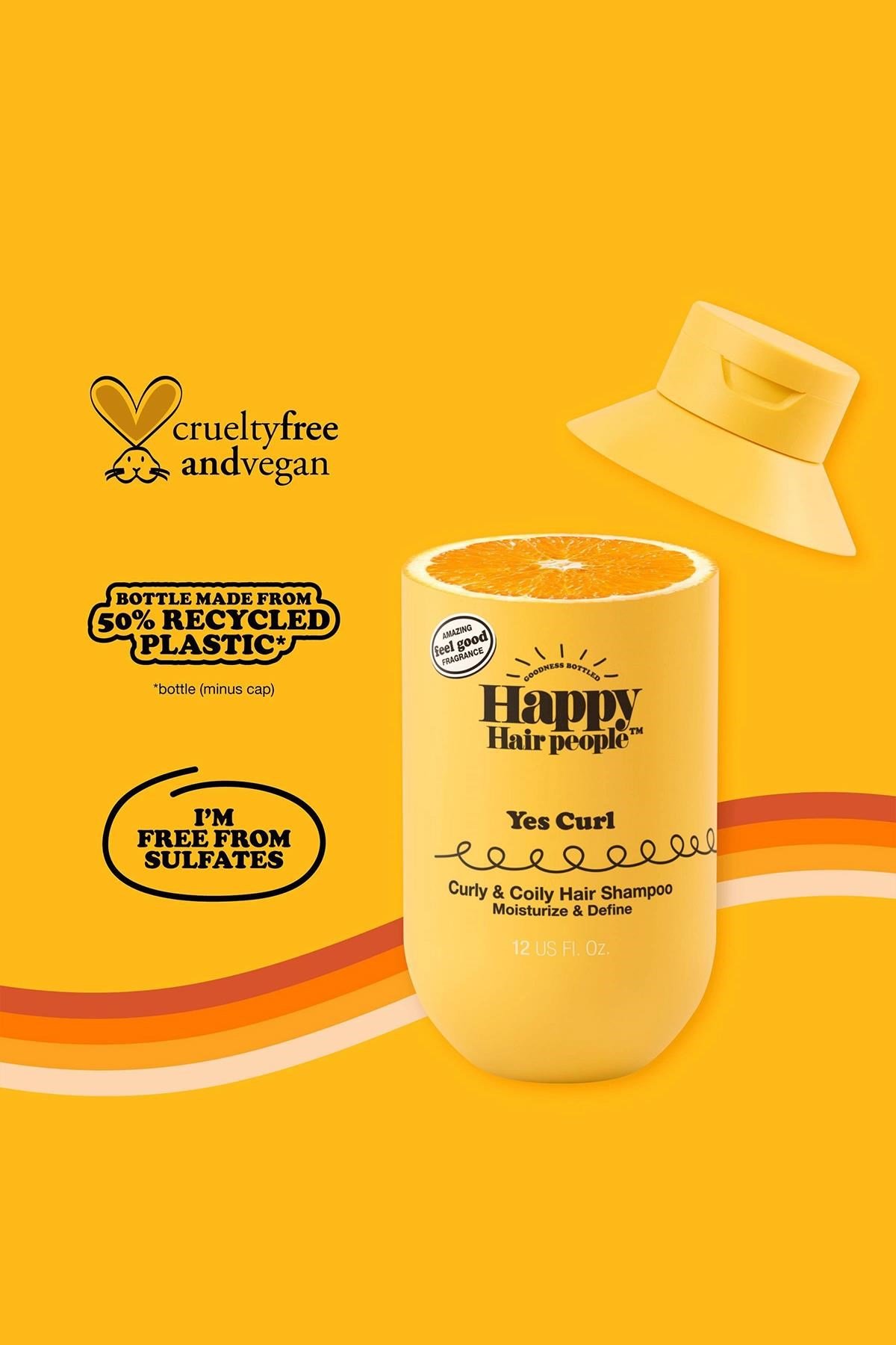 Happy Hair People Kıvırcık Saç Şampuanı 355ML