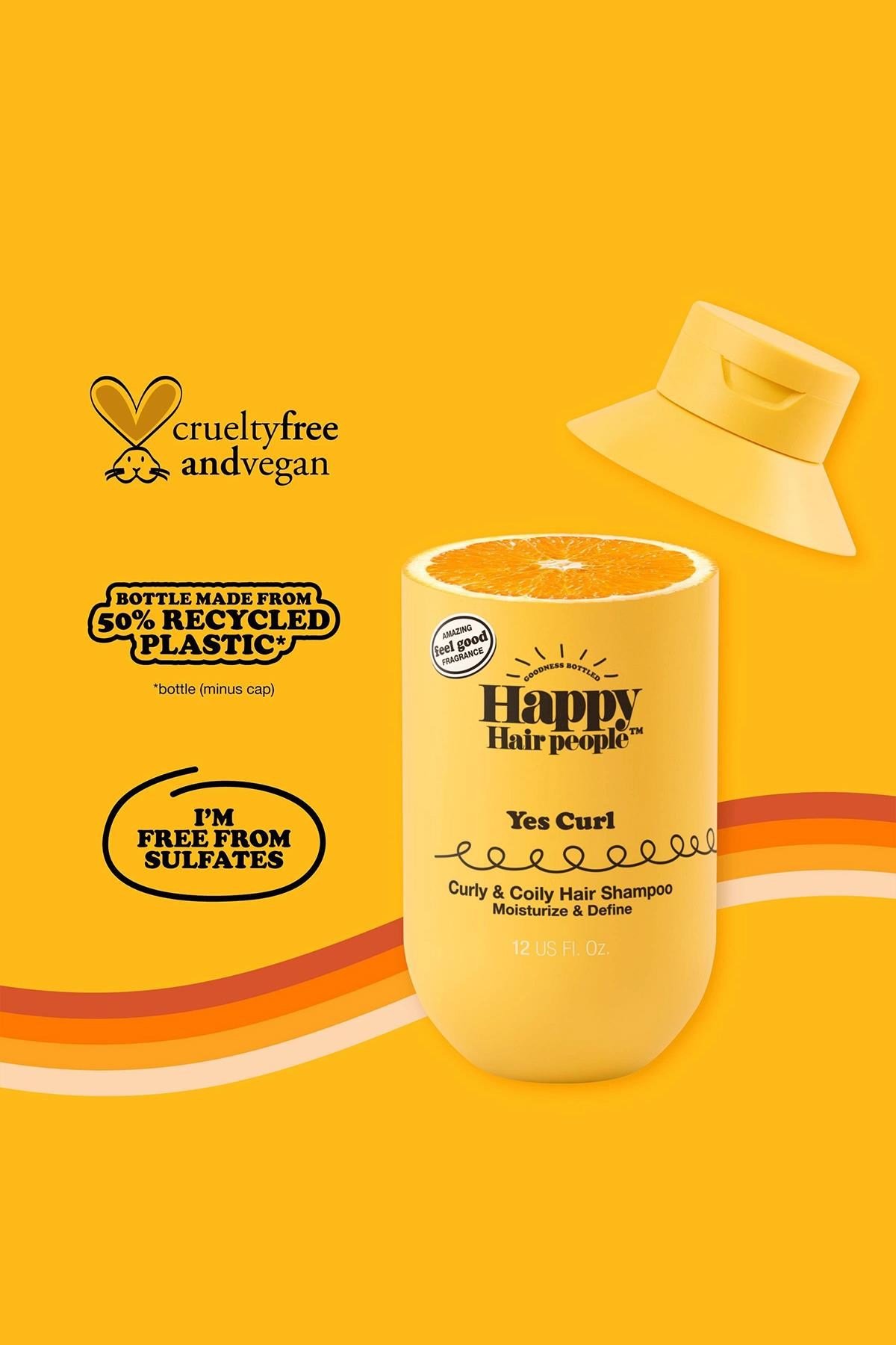 Happy Hair People Kıvırcık Saç Şampuanı 355ML