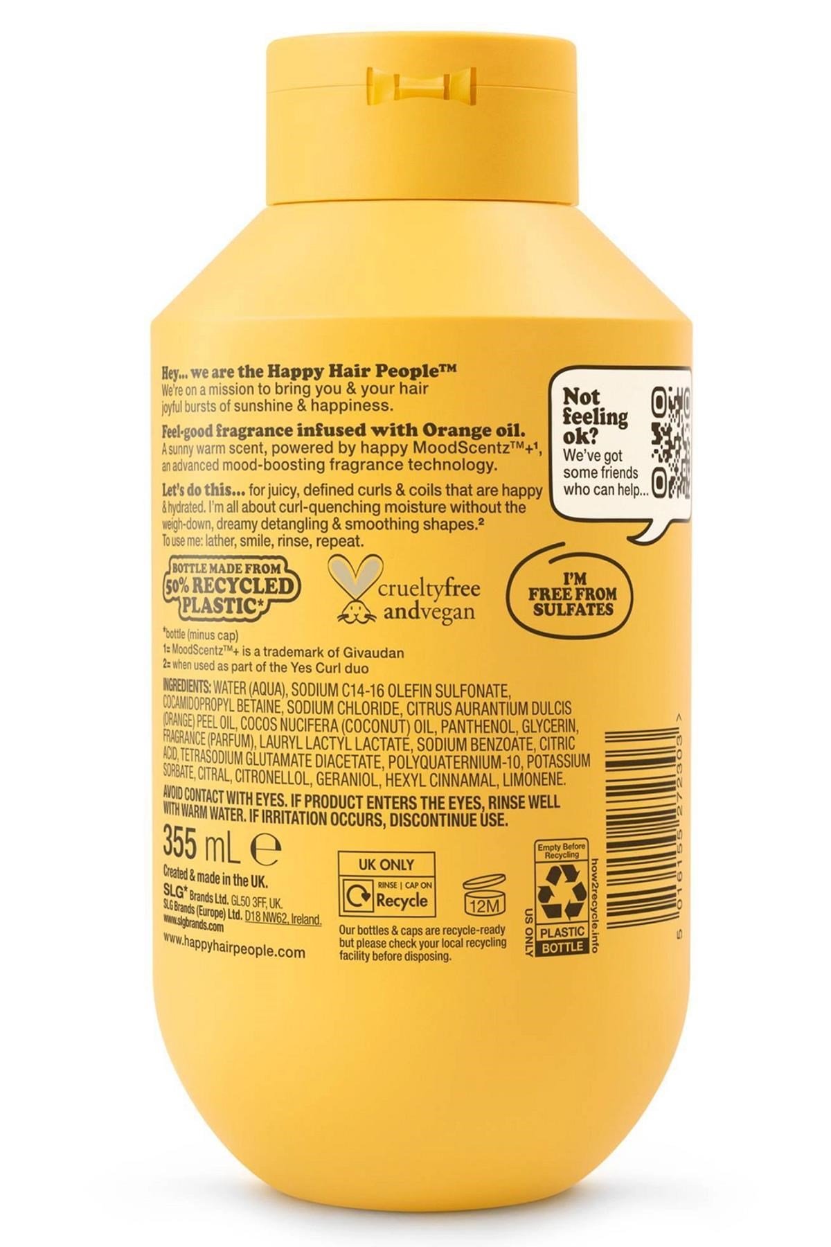 Happy Hair People Kıvırcık Saç Şampuanı 355ML