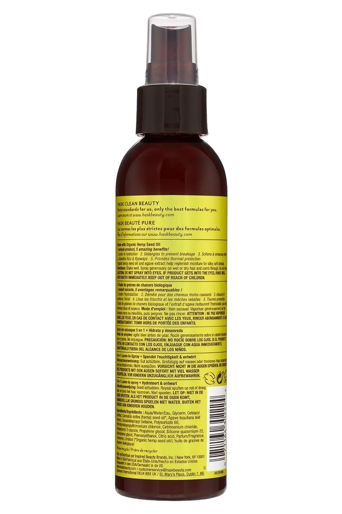 Hask 5-in-1 Nemlendirici ve Dolaşık Saç Açıcı Sprey 175ML