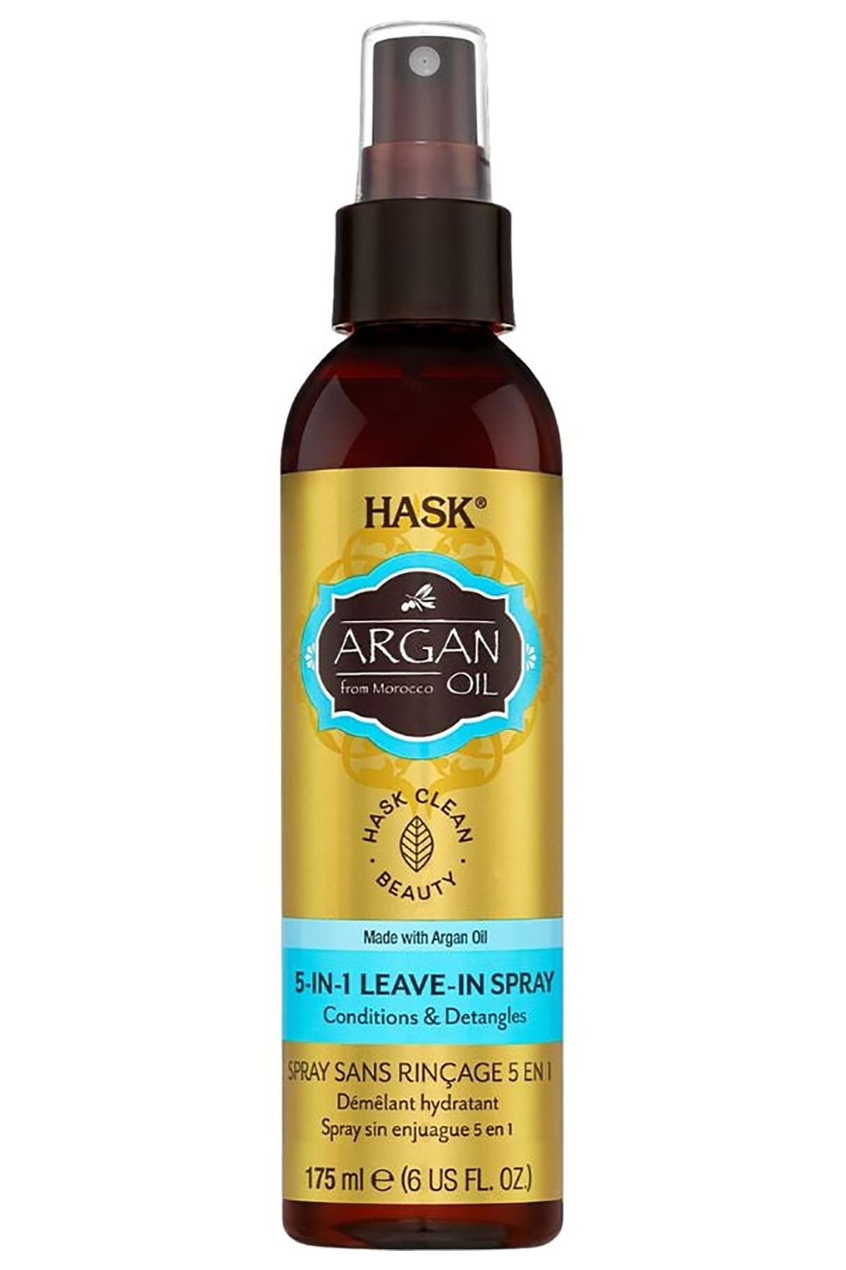Hask Argan Yağı Onarıcı 5-in-1 Durulanmayan Saç Spreyi 175ML