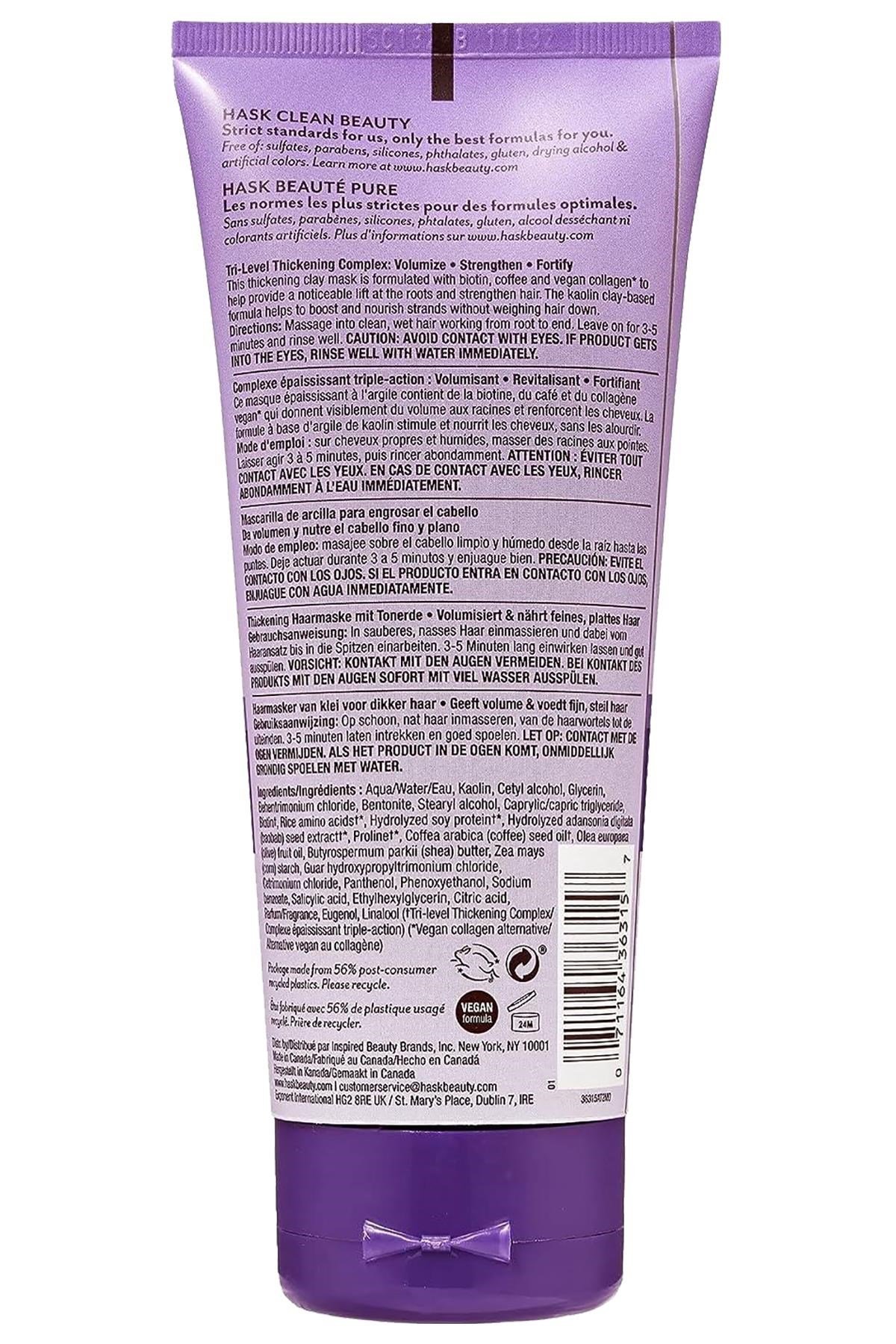 Hask Biotin Boost Kalınlaştırıcı Kil Maskesi 178ML