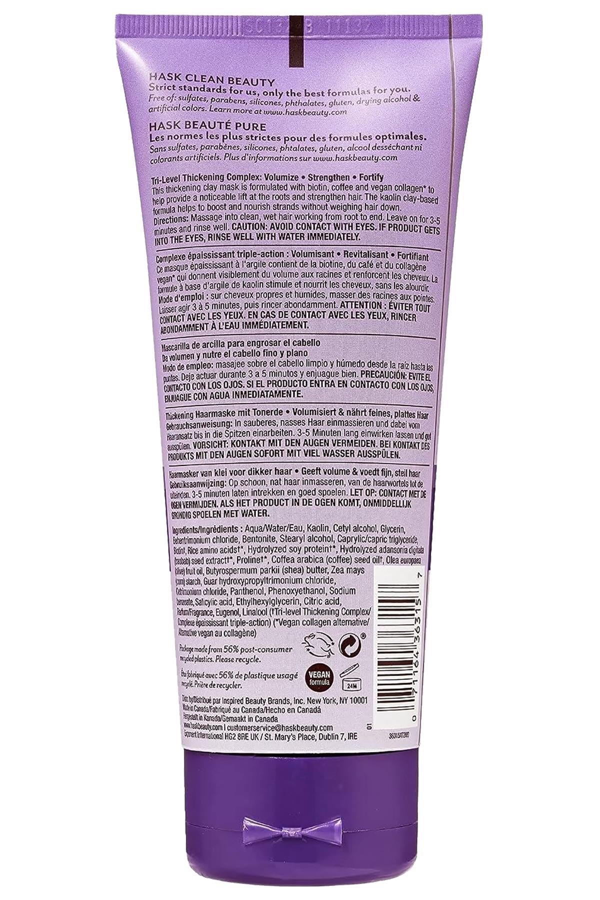 Hask Biotin Boost Kalınlaştırıcı Kil Maskesi 178ML