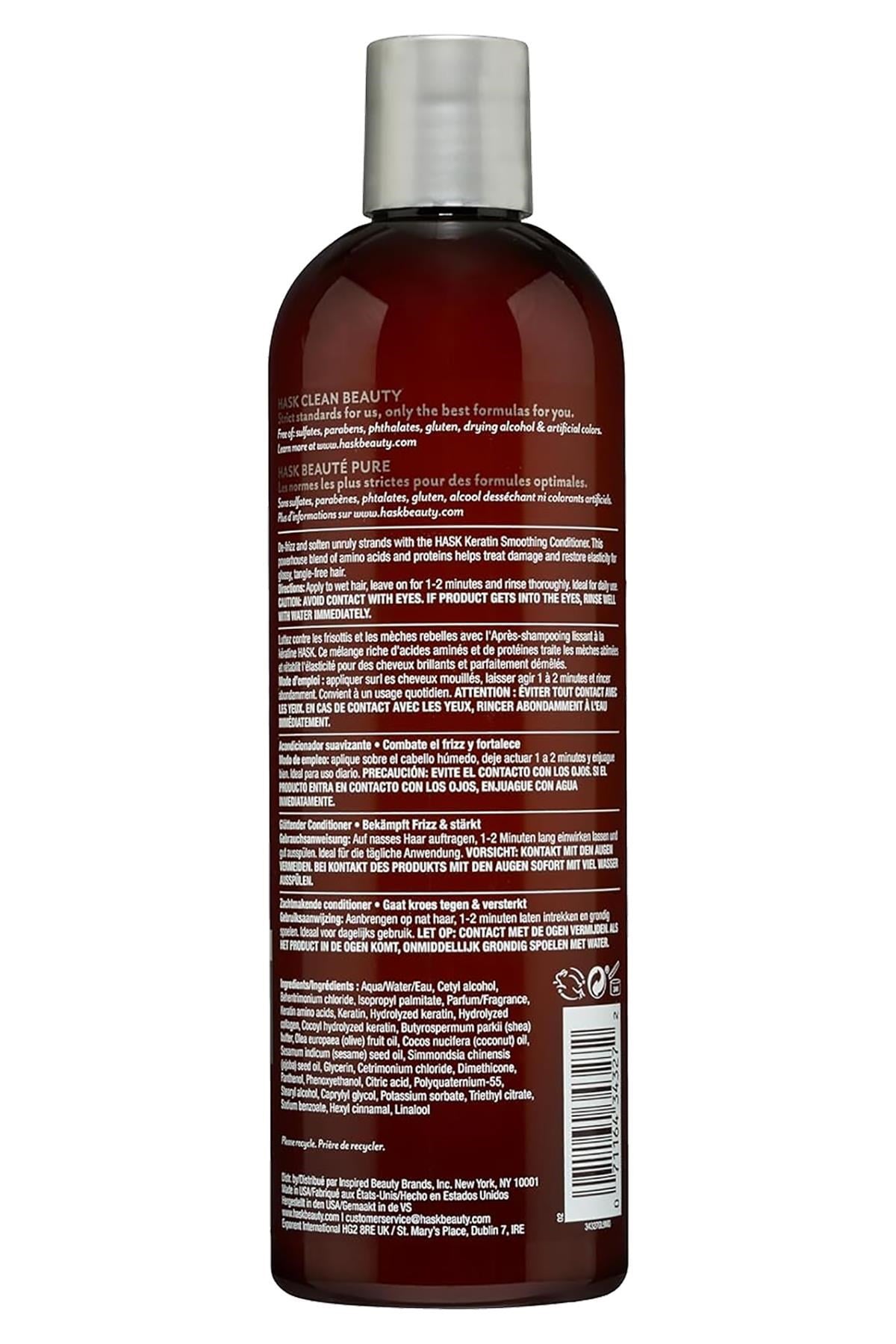 Hask Keratin Smooth Kabarma Karşıtı Saç Kremi 355ML