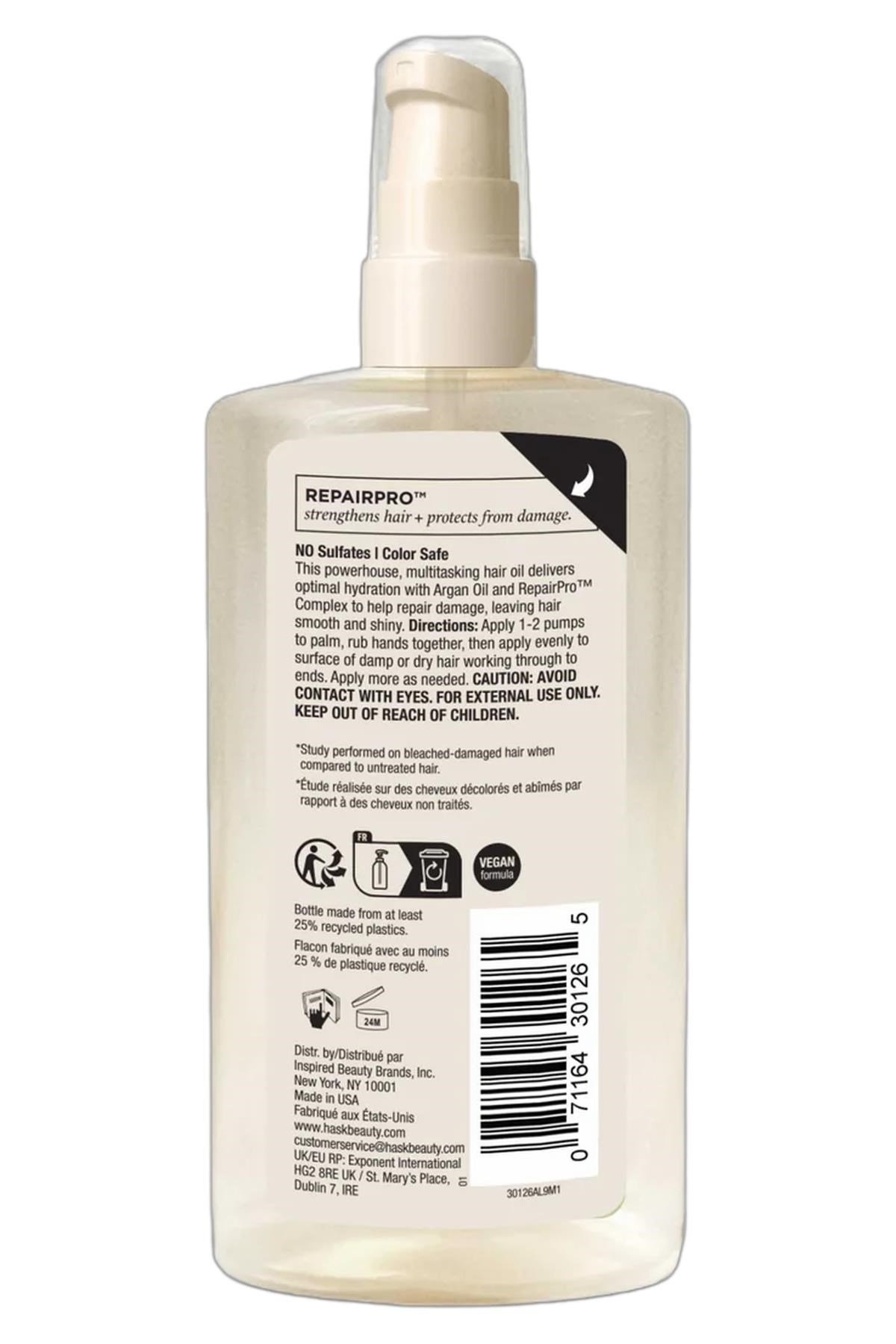 Hask Repair Series Argan Yağlı Yoğun Onarıcı Saç Bakım Yağı 120ML
